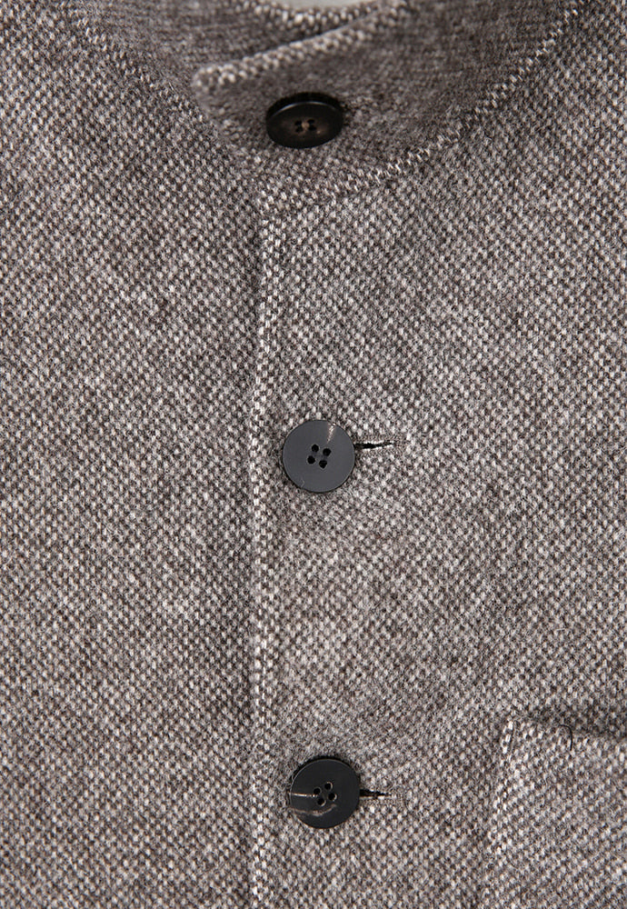 Art if acts - Handmade High Collar Coat (Espresso) product image 9 | TRAB K-Fashion Australia