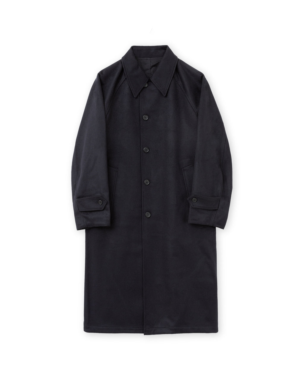 Brownyard - Reversible Balmacaan Coat (Dark Navy) product image 5 | TRAB K-Fashion Australia