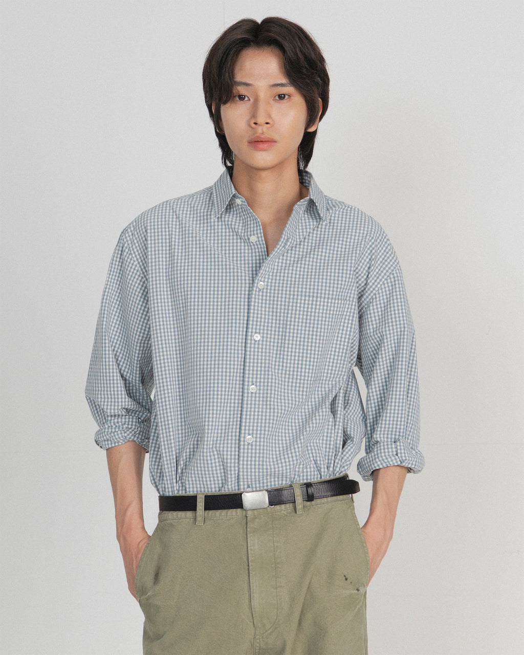 Brownyard - Steady Shirt (Blue) product image 3 | TRAB K-Fashion Australia