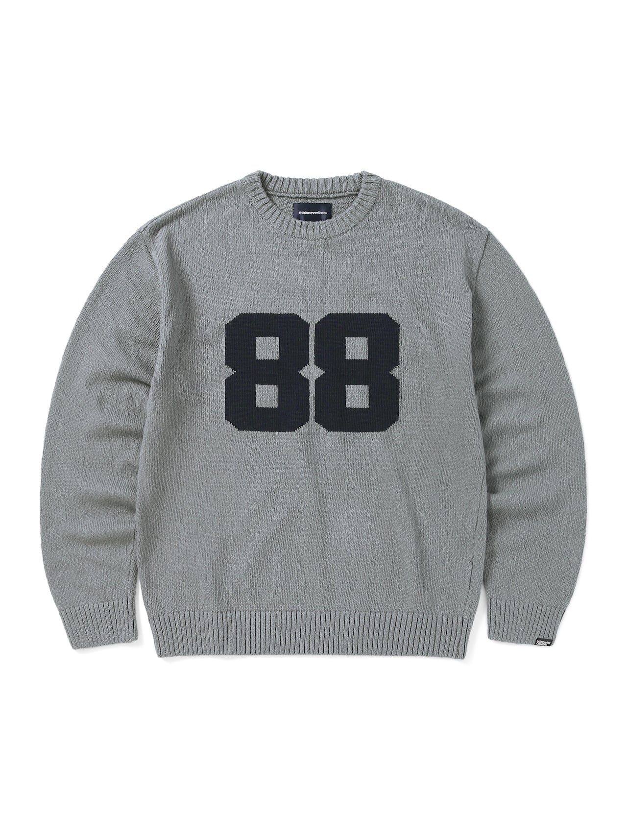 thisisneverthat - 88 Knit Sweater (slate) product image 1 | TRAB K-Fashion Australia