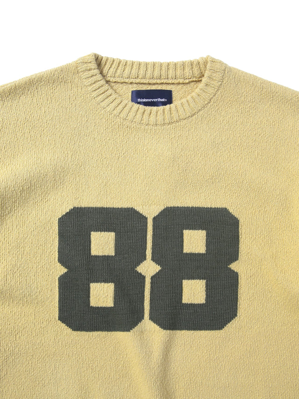 thisisneverthat - 88 Knit Sweater (yellow) product image 2 | TRAB K-Fashion Australia