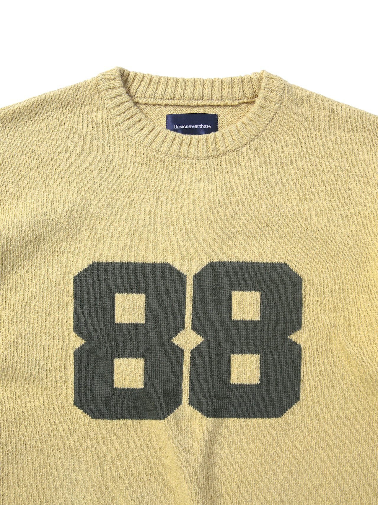 thisisneverthat - 88 Knit Sweater (yellow) product image 2 | TRAB K-Fashion Australia