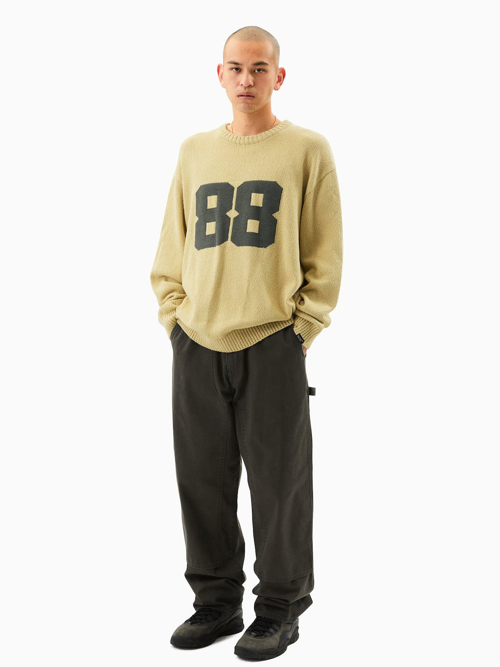 thisisneverthat - 88 Knit Sweater (yellow) product image 5 | TRAB K-Fashion Australia