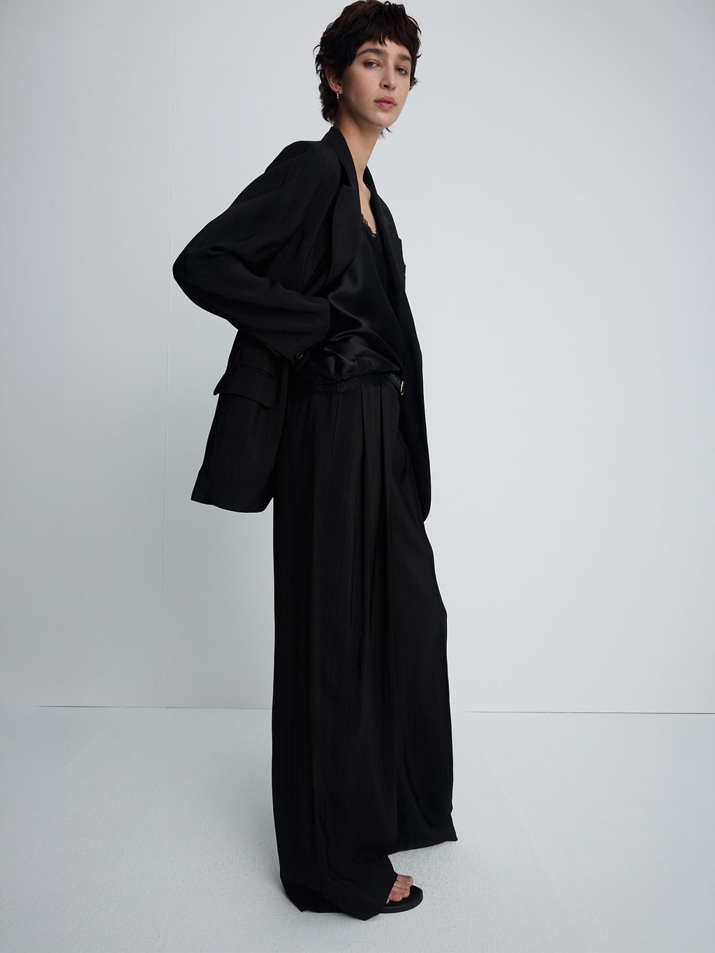 Tonywack - Airy Tailored Jacket (Black) product image 6 | TRAB K-Fashion Australia