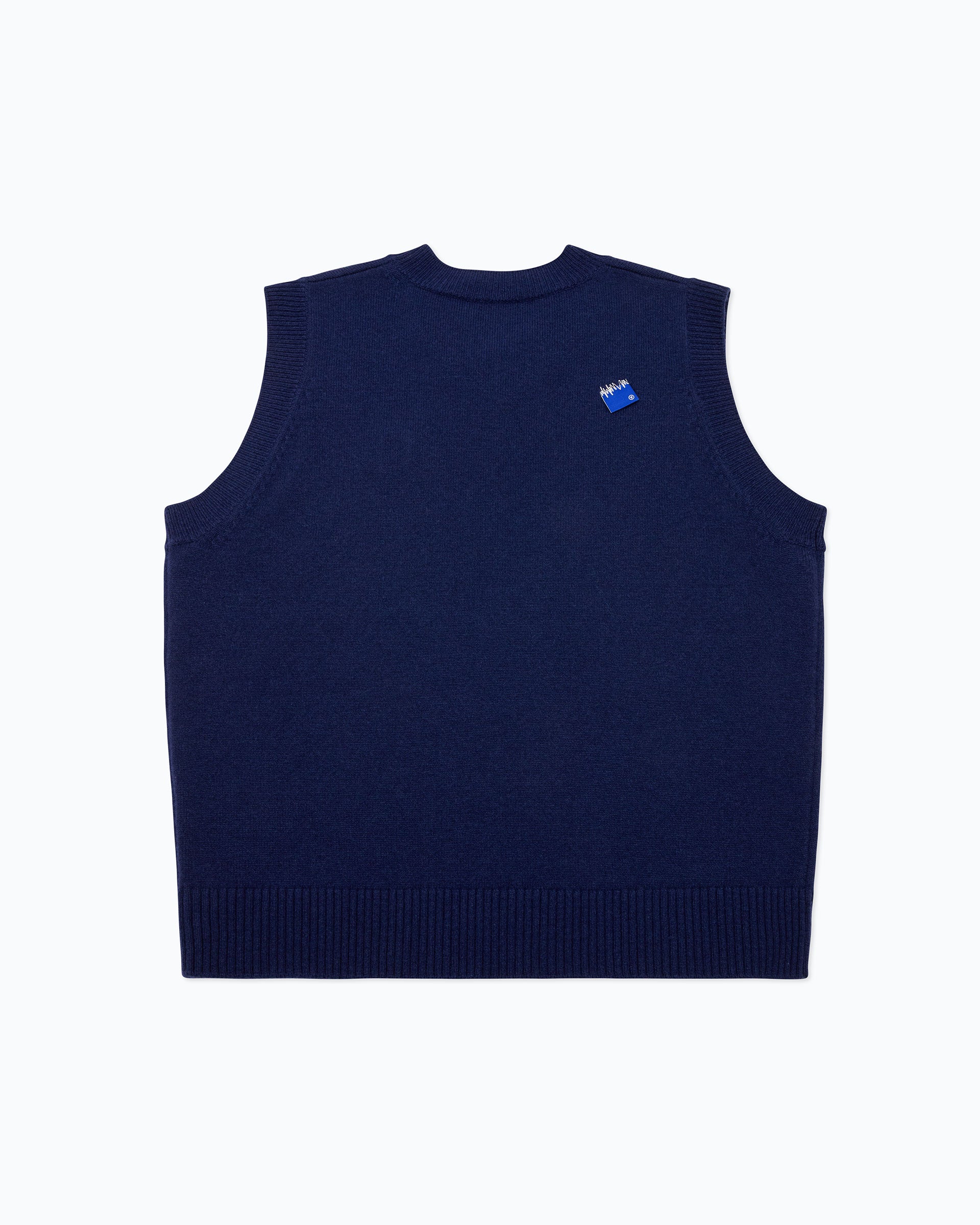 Ader Error - Sig; BL Tag knit vest 01 (Navy) product image 5 | TRAB K-Fashion Australia