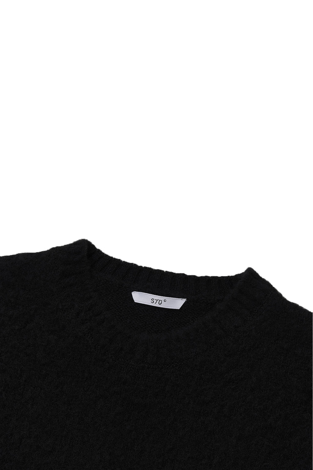 Stu - Boucle Quarter Sleeve Knit (Black) product image 19 | TRAB K-Fashion Australia