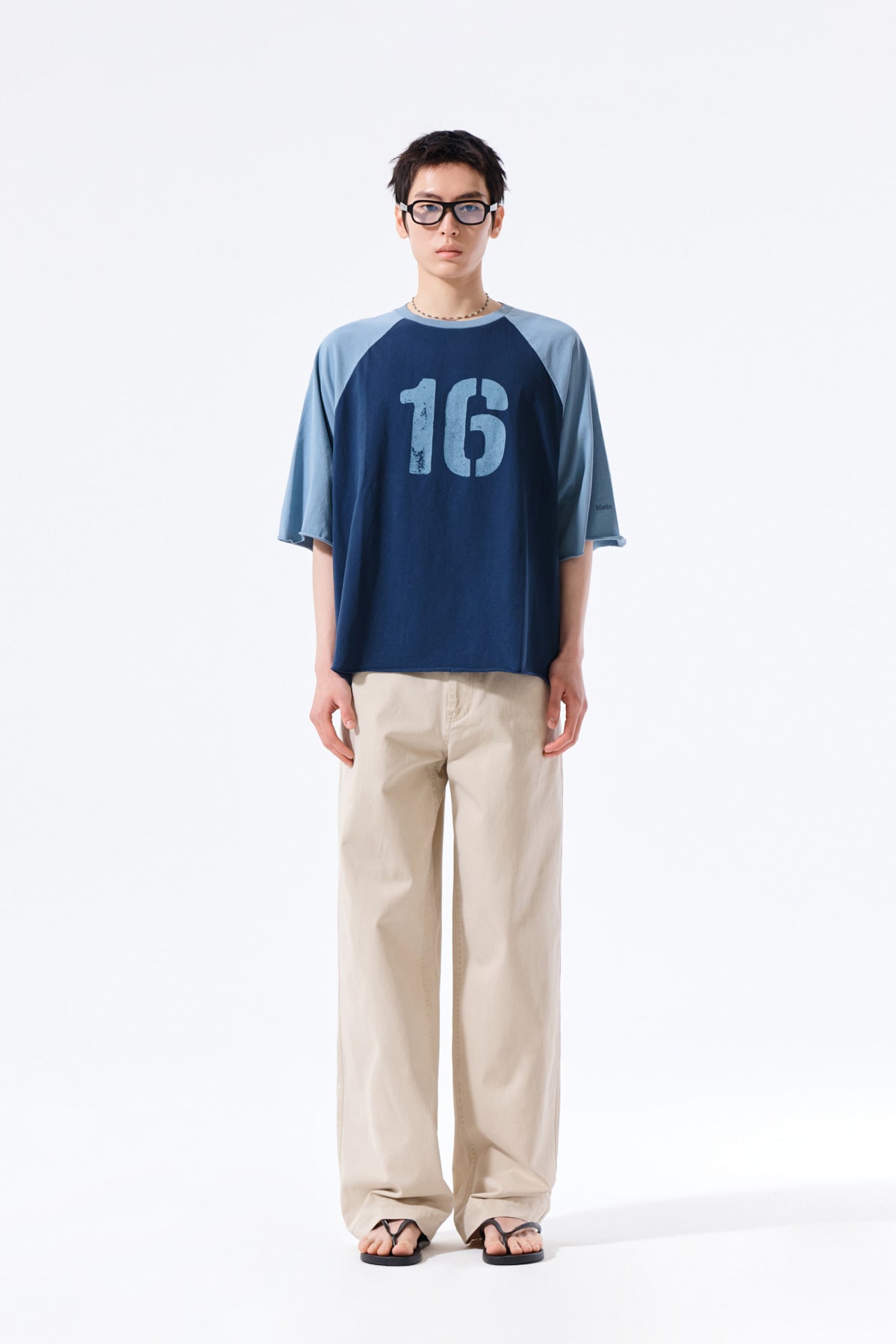Matin Kim - Side Tab Washed Cotton Pants (Beige) product image 10 | TRAB K-Fashion Australia