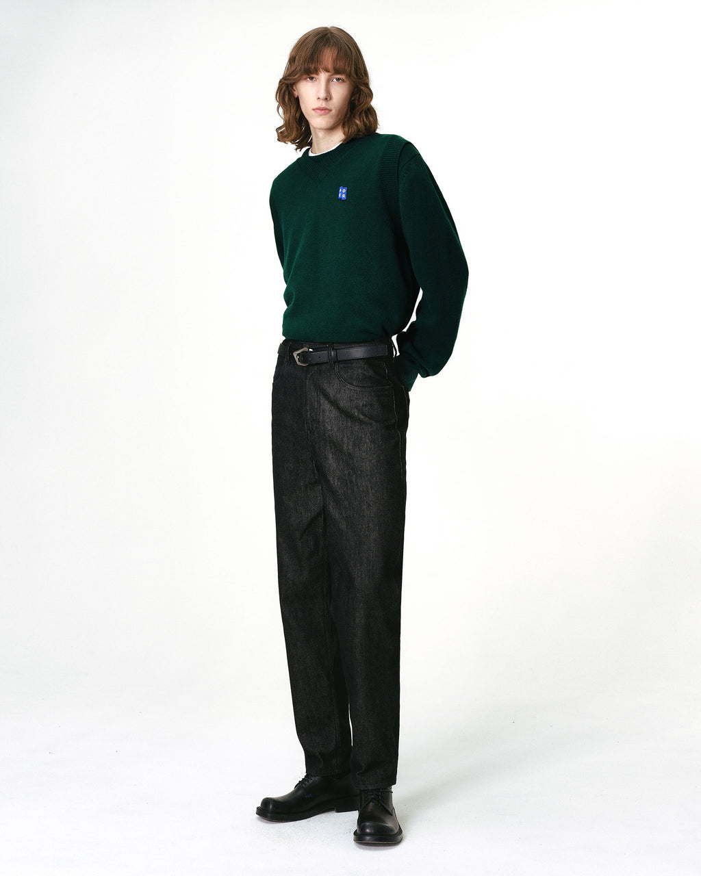 Ader Error - Sig; BL Tag knit vest 01 (Green) product image 6 | TRAB K-Fashion Australia