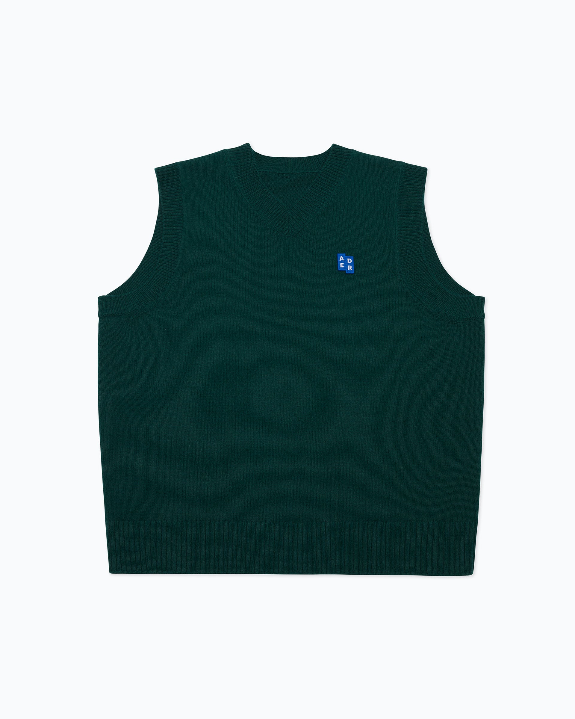 Ader Error - Sig; BL Tag knit vest 01 (Green) product image 4 | TRAB K-Fashion Australia