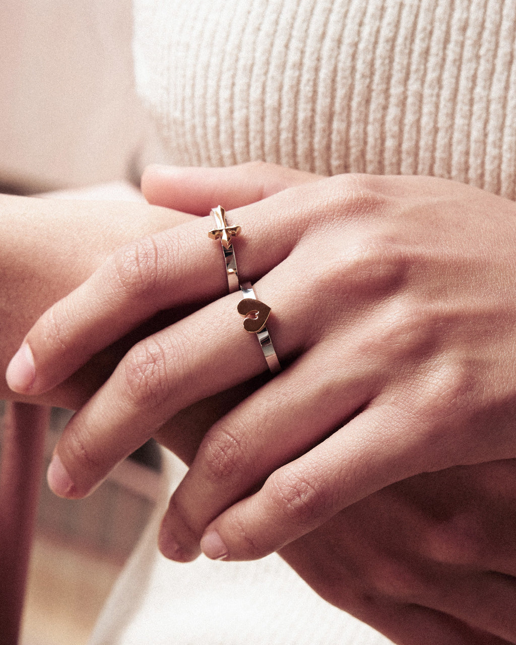 Numbering - Cross Stackable Ring #8503 product image 5 | TRAB K-Fashion Australia