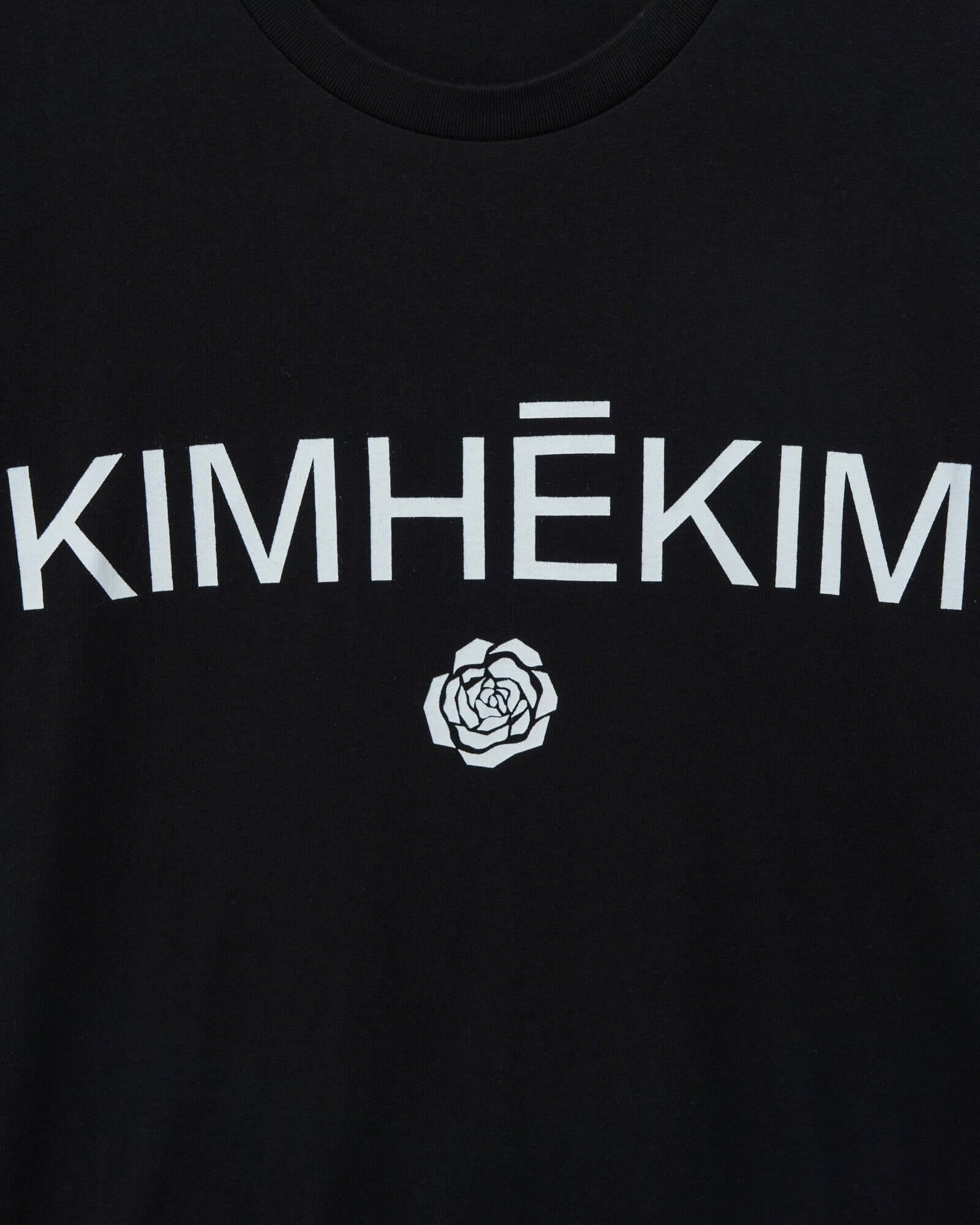 Kimhe Kim - Kimhekim Rose T-Shirt (Black) product image 3 | TRAB K-Fashion Australia