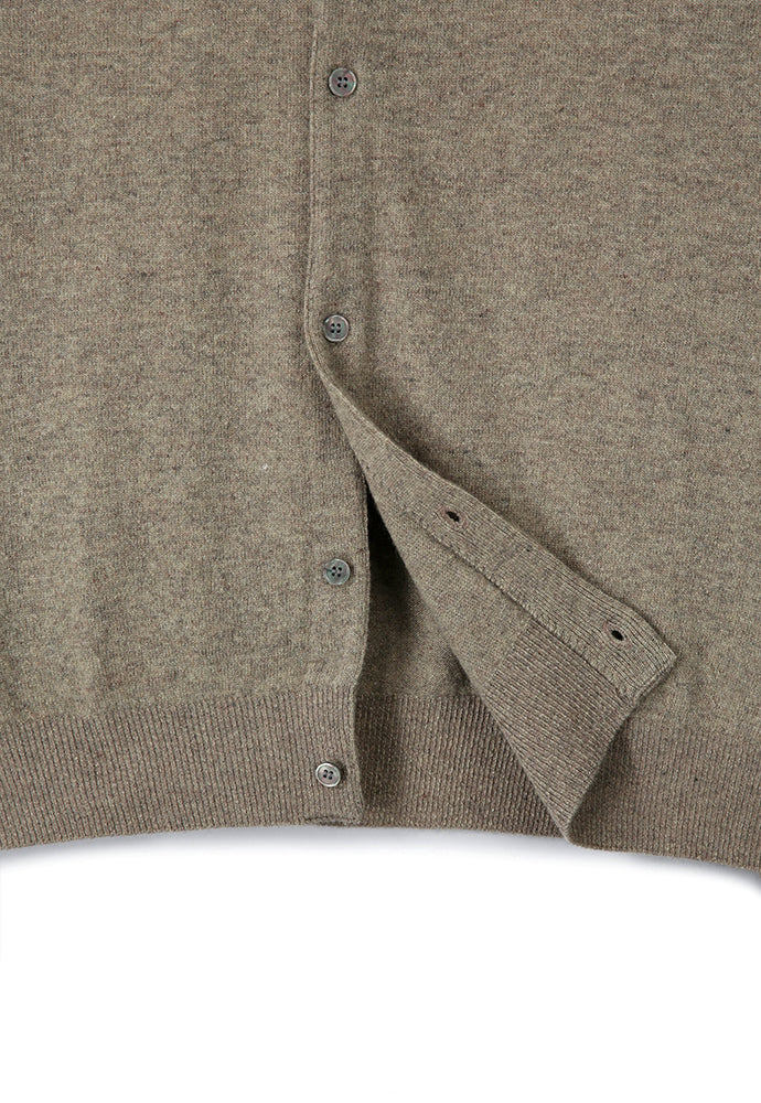 Art if acts - Wholegarment Round Neck Cardigan (French Taupe) product image 11 | TRAB K-Fashion Australia