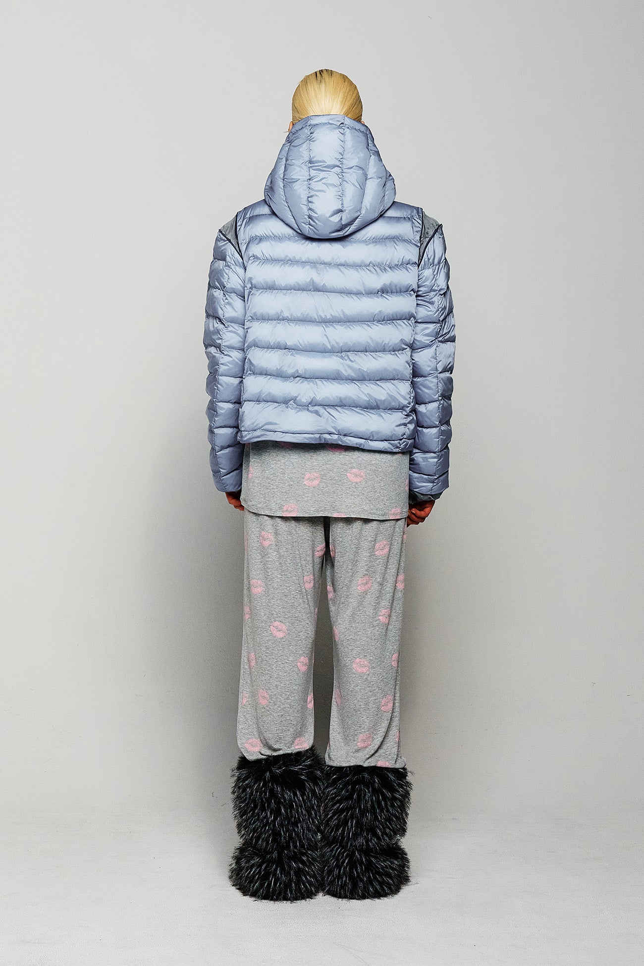 Deinet - Point Wellon Hooded Jacket (Sky Blue) product image 3 | TRAB K-Fashion Australia
