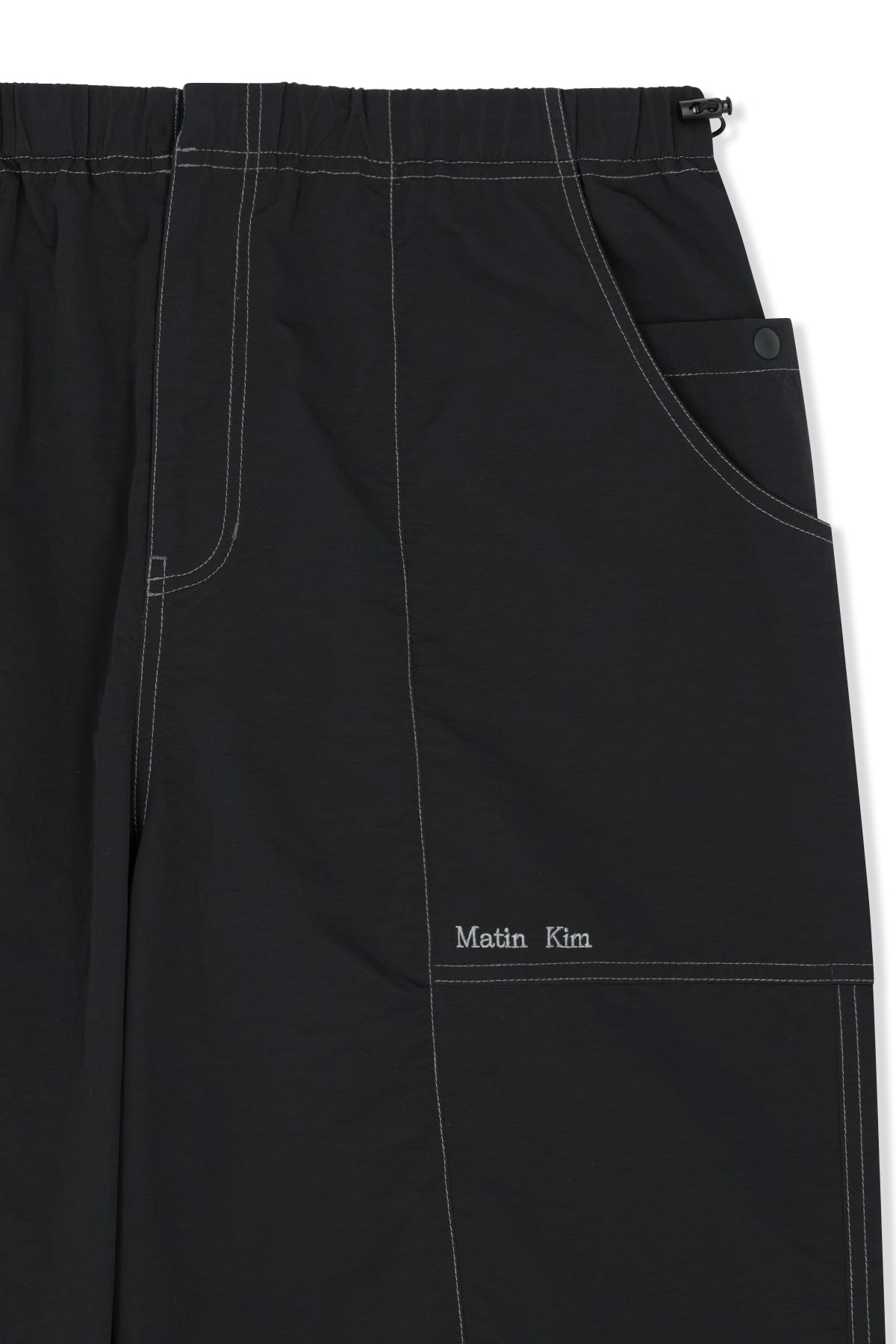 Matin Kim - Multi Panel Parachute Pants (Black) product image 4 | TRAB K-Fashion Australia