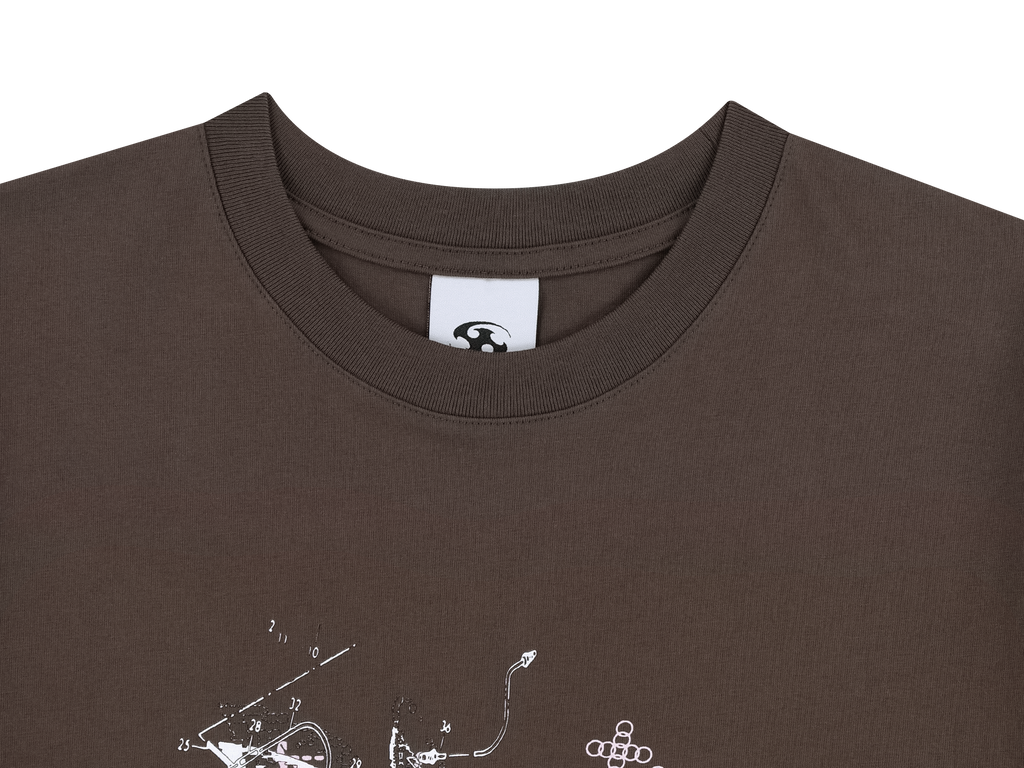 San San Gear - Xunhuan T-Shirt (Brown) product image 8 | TRAB K-Fashion Australia