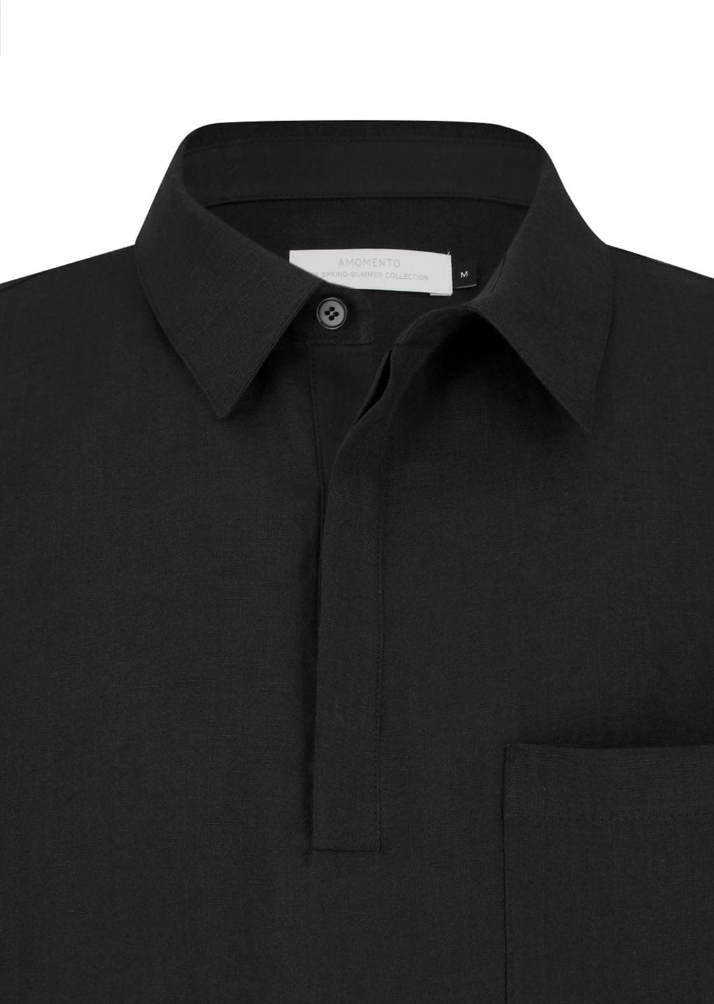 Amomento - Linen Pullover (Black) product image 8 | TRAB K-Fashion Australia