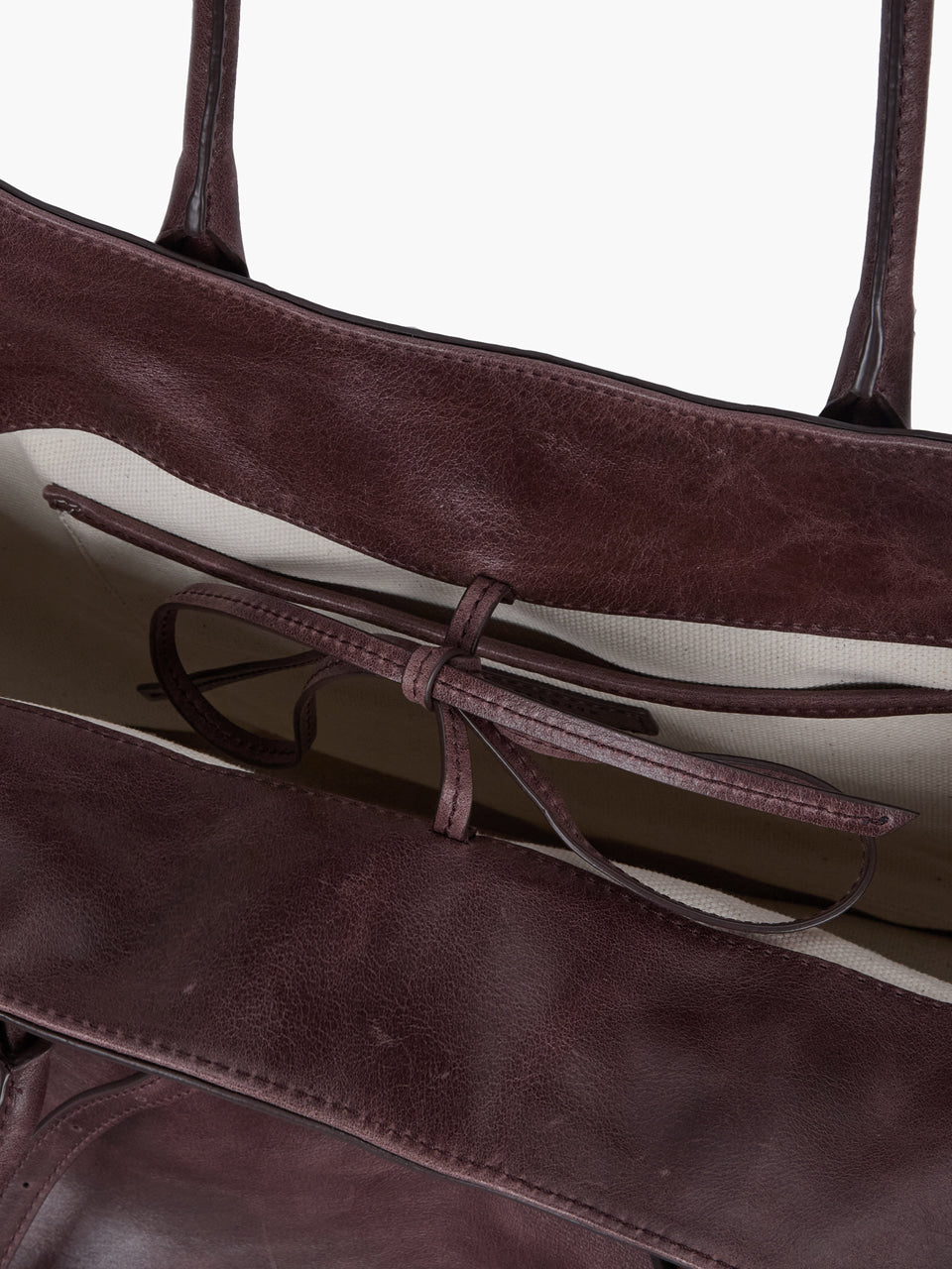 Marge Sherwood - Grandma Used Bag Xl (Wine Pull-Up) product image 9 | TRAB K-Fashion Australia
