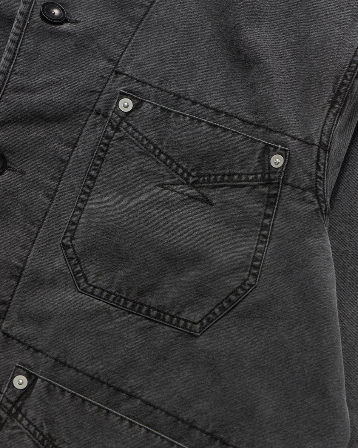 Eastlogue - Wanderer Chore Jacket (Black Dyeing Linen) product image 10 | TRAB K-Fashion Australia