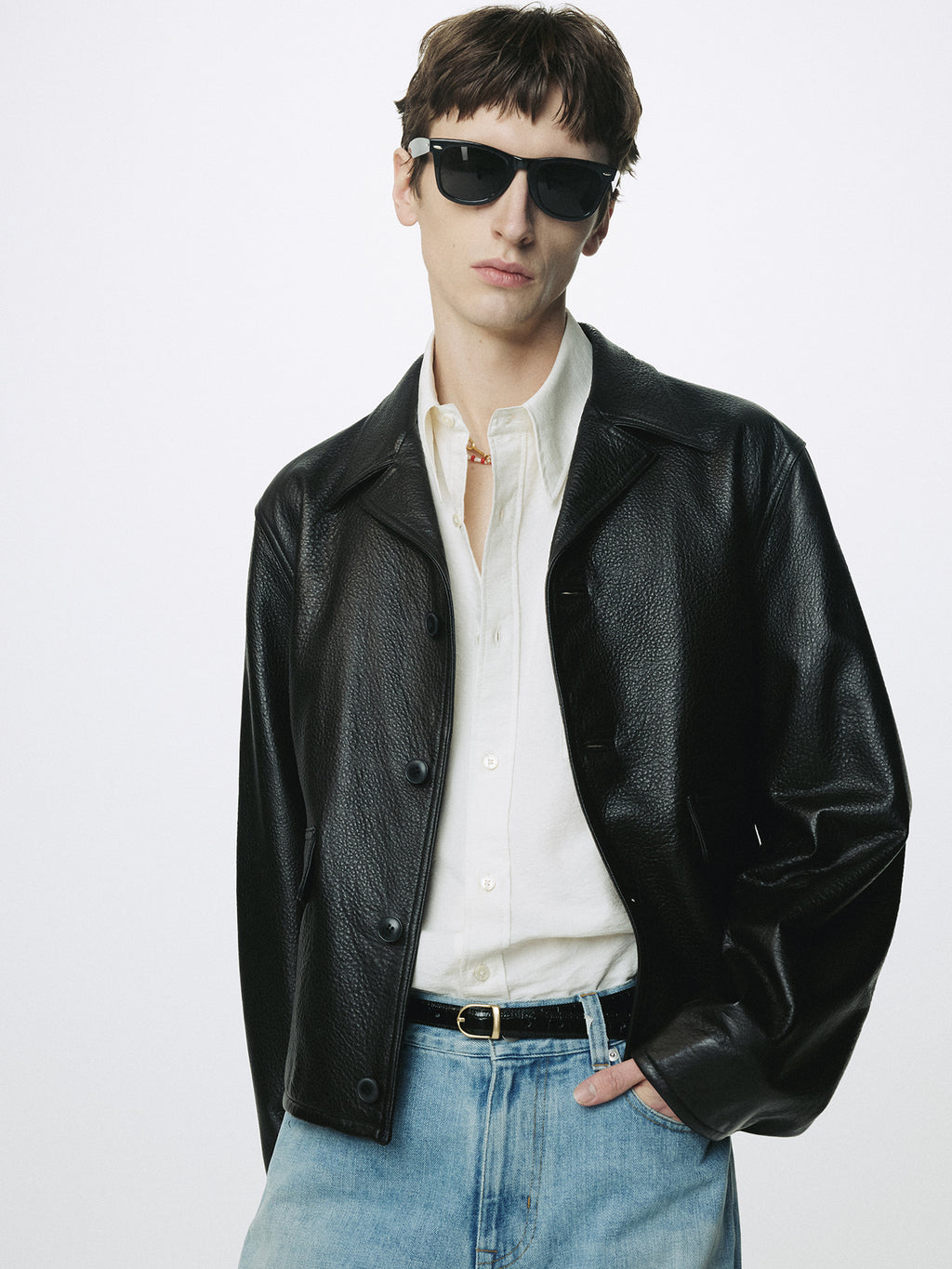Tonywack - Vintage Lamb Leather Blouson (Black) product image 7 | TRAB K-Fashion Australia