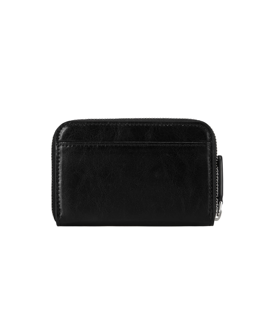 Numbering - Zipper Cracked Leather Card Wallet #1057 product image 2 | TRAB K-Fashion Australia