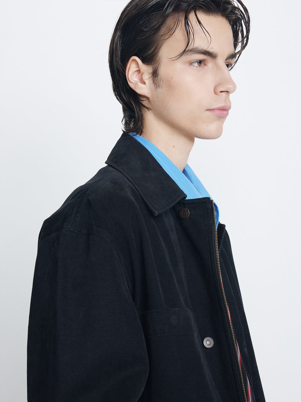 Tonywack - Brushed Cotton Barn Jacket (Black) product image 5 | TRAB K-Fashion Australia