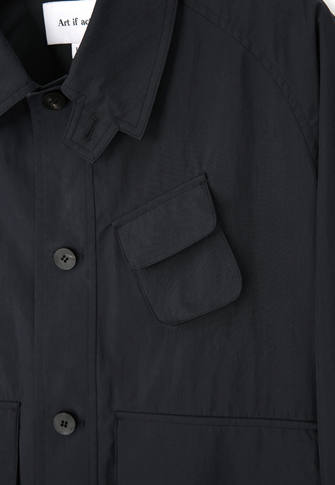 Art if acts - Three Pocket Blouson (Dark Navy) product image 9 | TRAB K-Fashion Australia