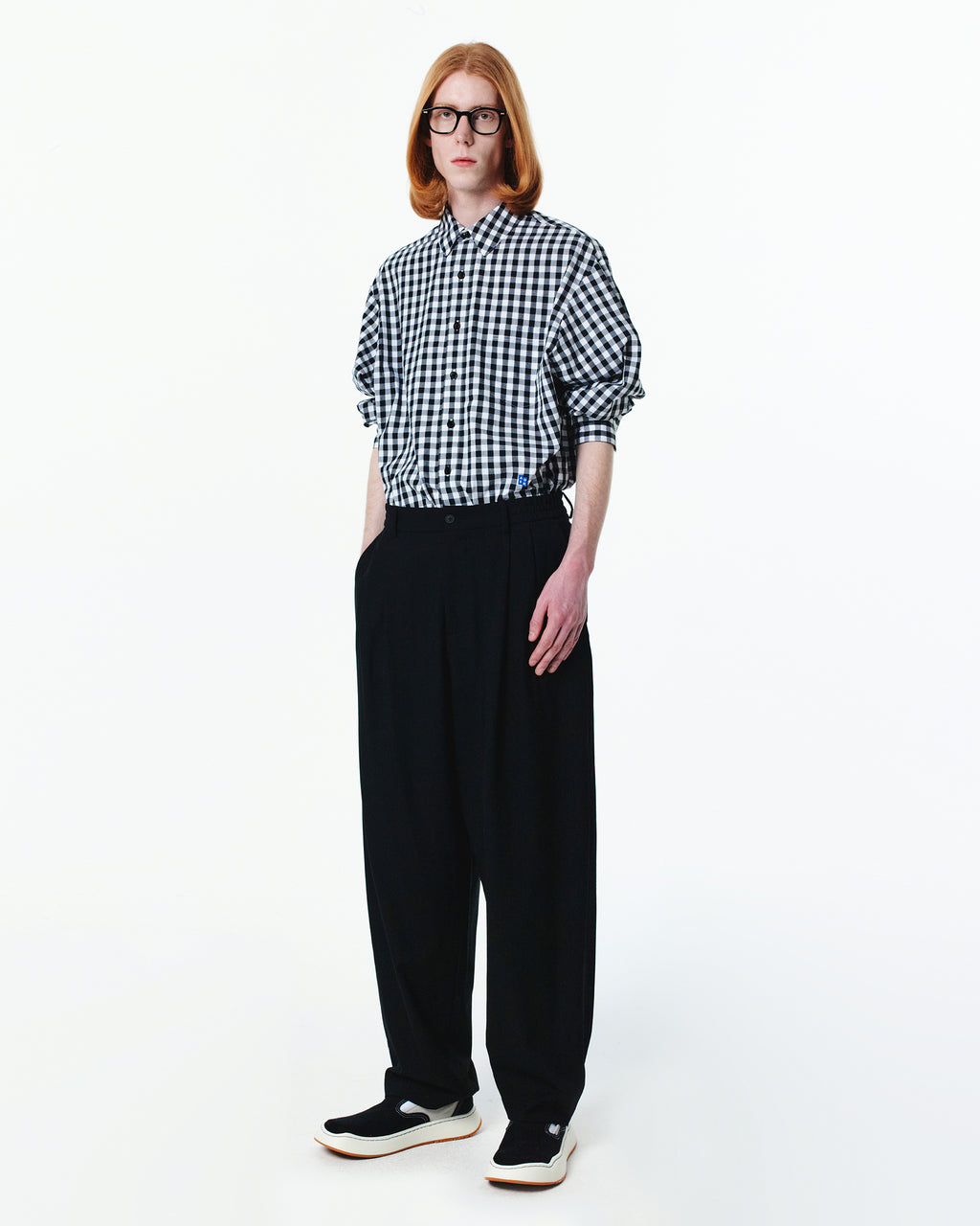 Ader Error - Sig; BL Tag shirt 03 (Noir) product image 8 | TRAB K-Fashion Australia