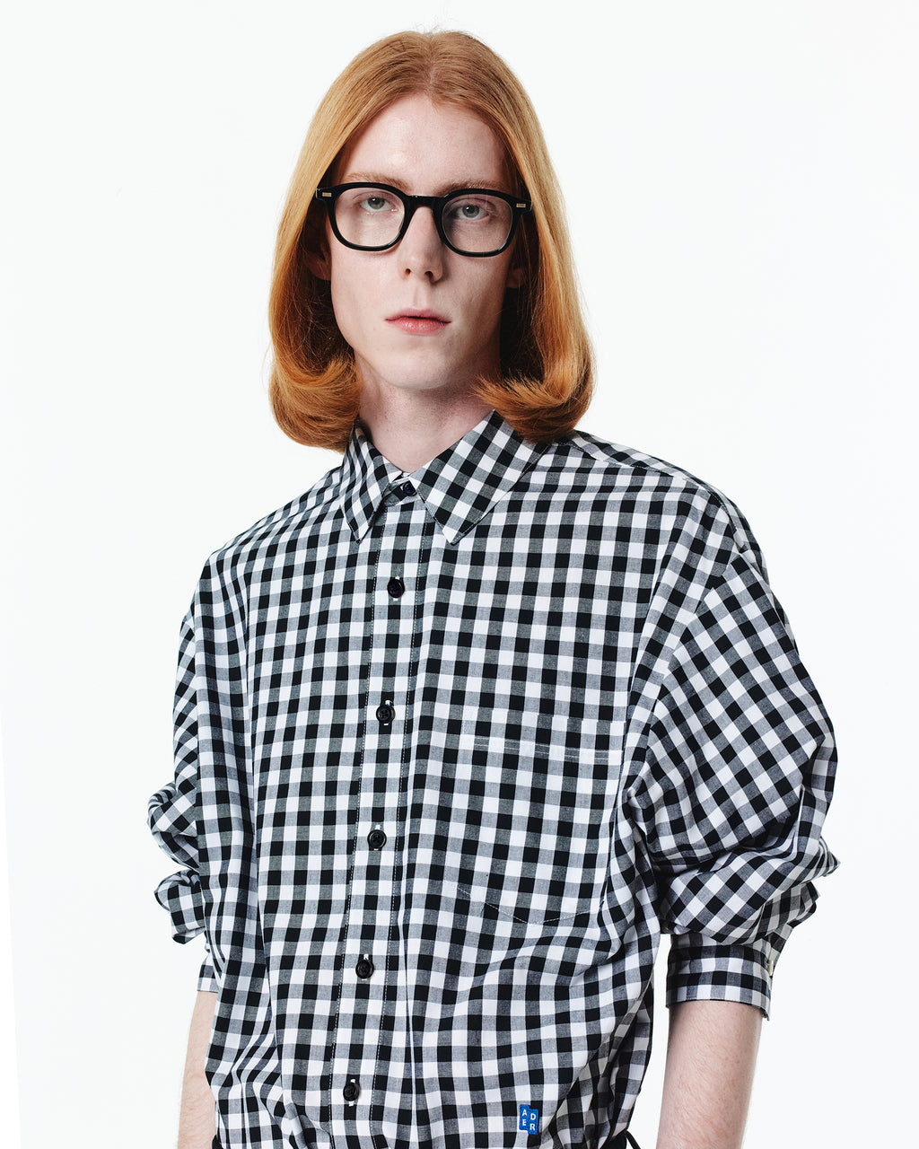 Ader Error - Sig; BL Tag shirt 03 (Noir) product image 9 | TRAB K-Fashion Australia