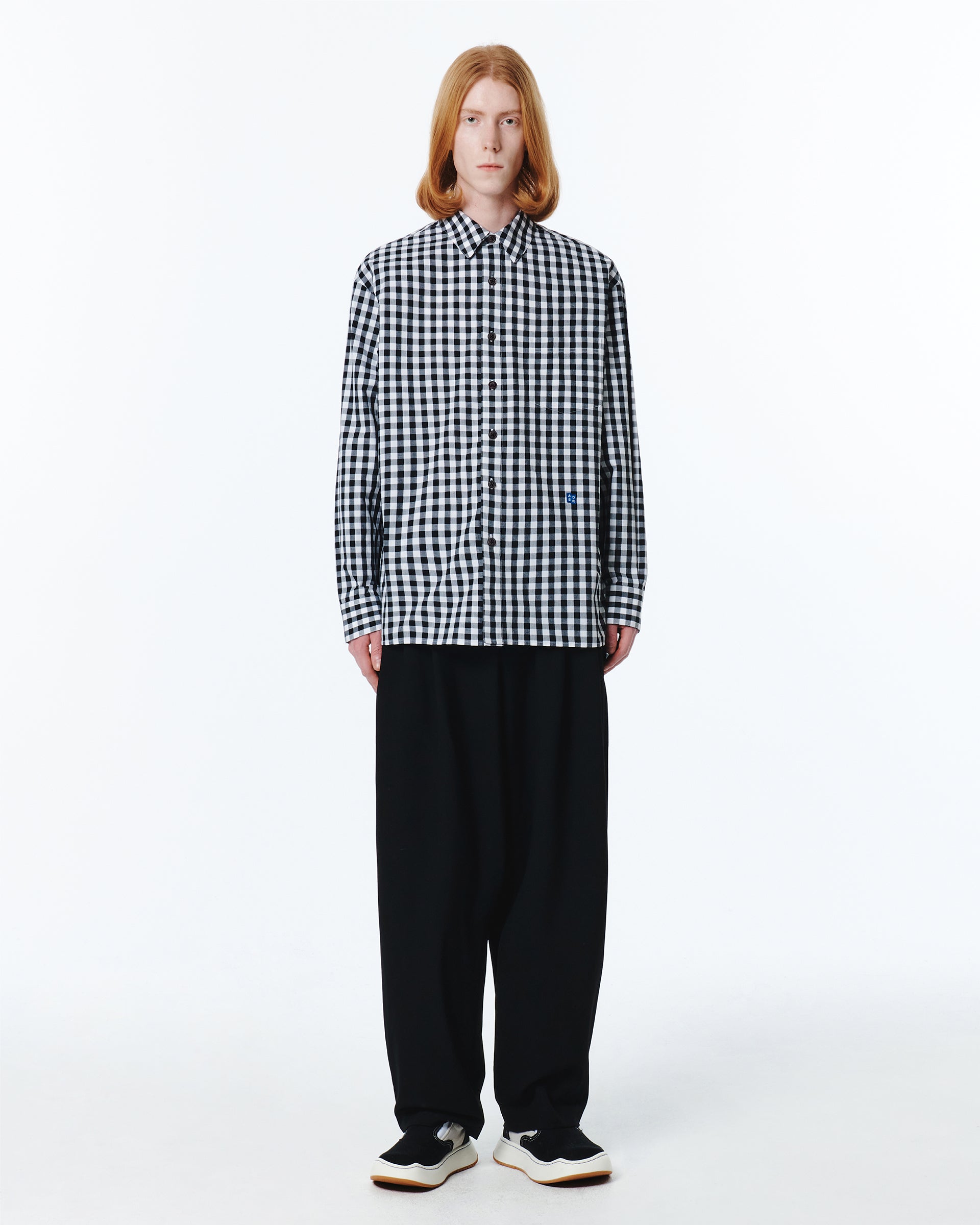Ader Error - Sig; BL Tag shirt 03 (Noir) product image 3 | TRAB K-Fashion Australia