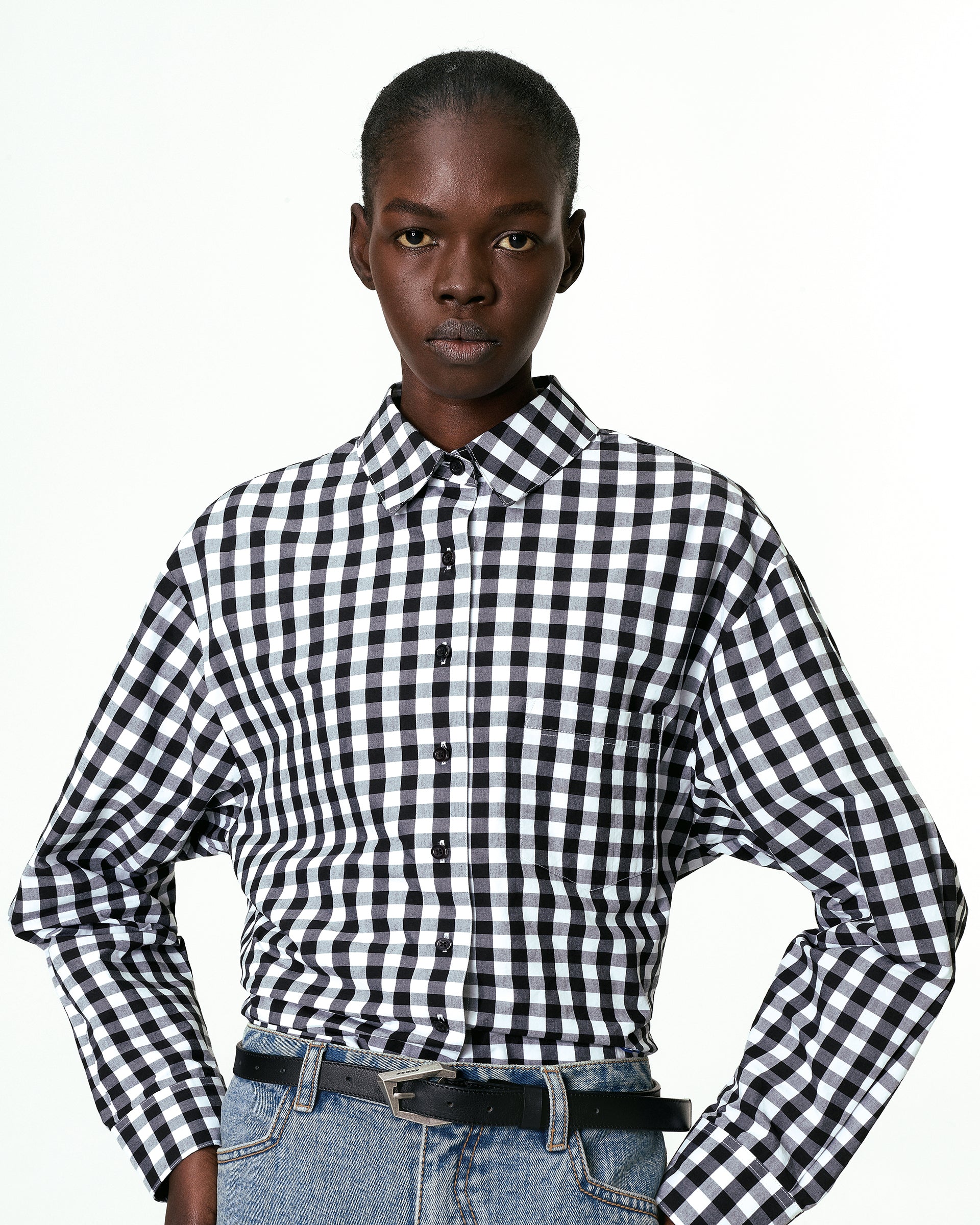 Ader Error - Sig; BL Tag shirt 03 (Noir) product image 2 | TRAB K-Fashion Australia