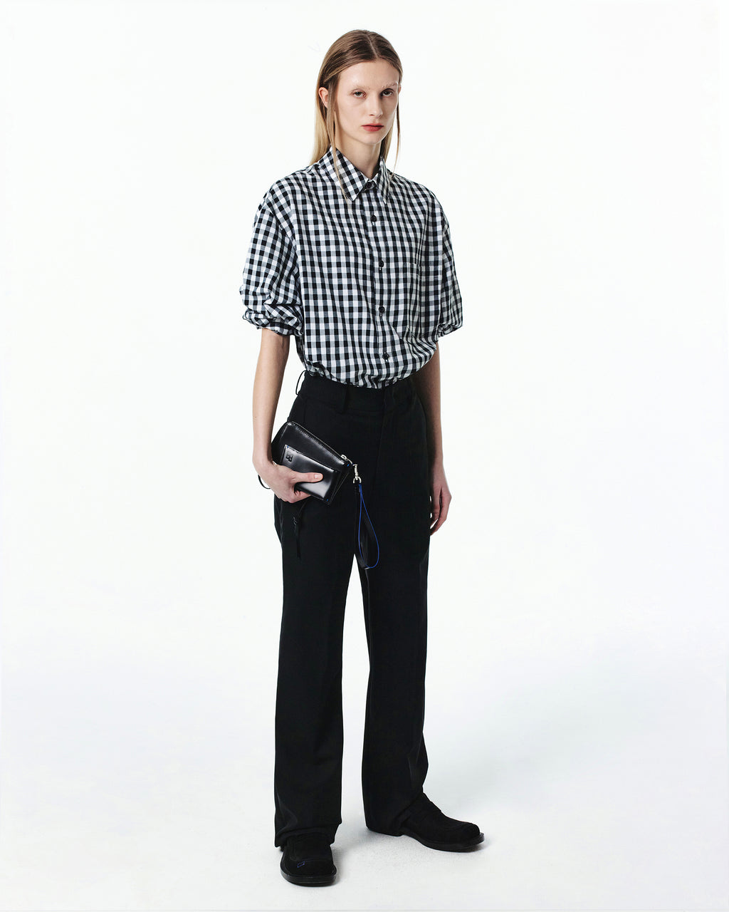 Ader Error - Sig; BL Tag shirt 03 (Noir) product image 3 | TRAB K-Fashion Australia