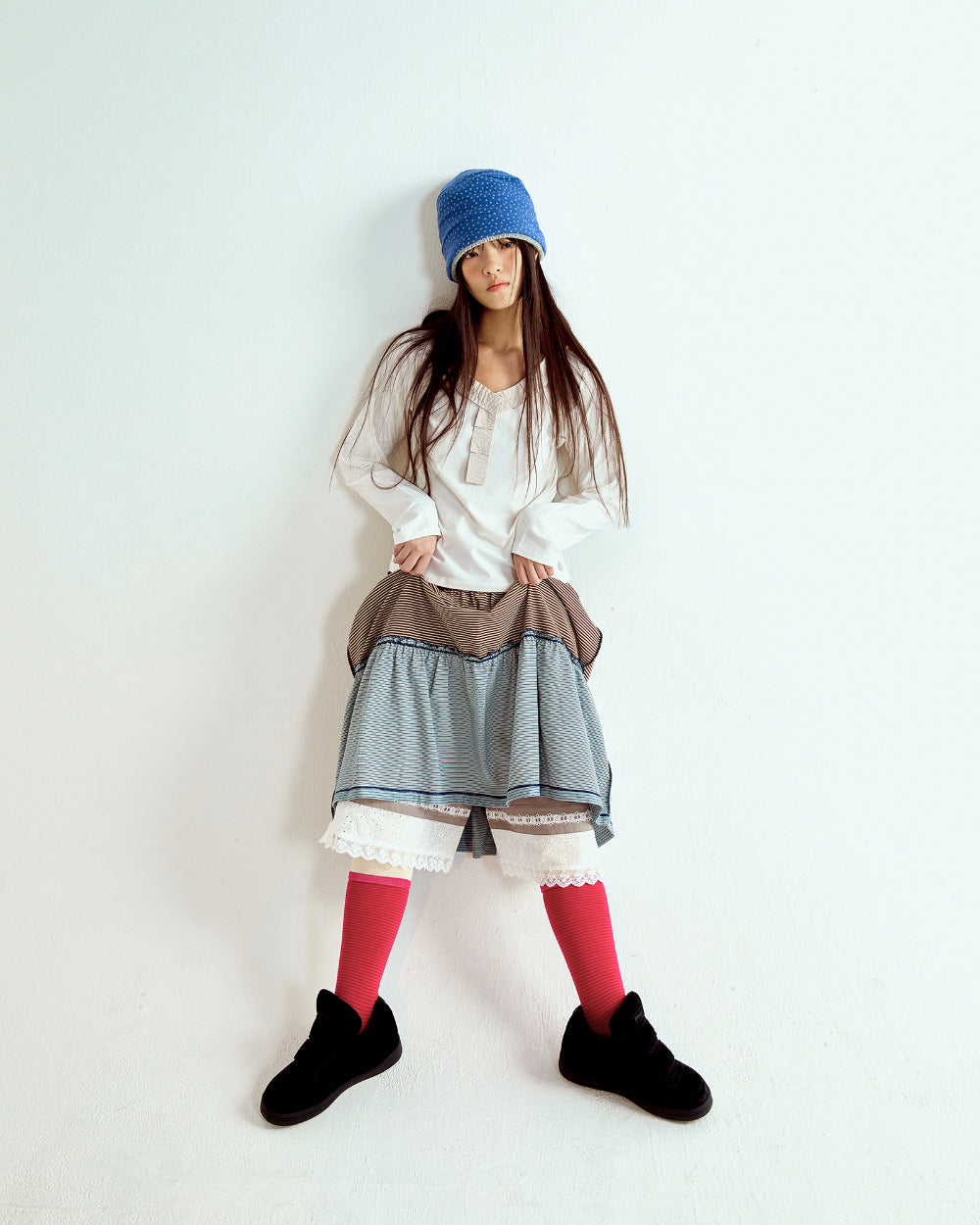 Coyseio - Strap Long Sleeve (Ivory) product image 3 | TRAB K-Fashion Australia