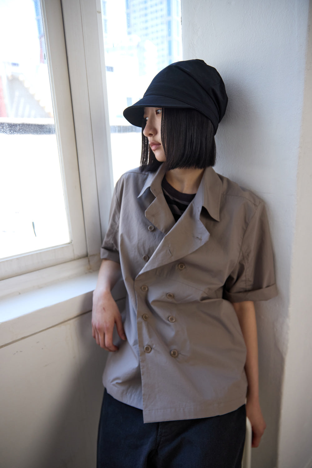 Hatchingroom - Bellows Cap (Black) product image 8 | TRAB K-Fashion Australia