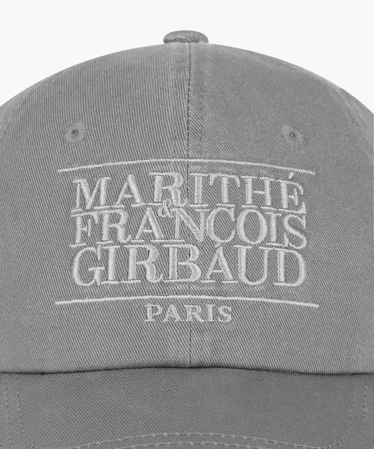Marithe & Francois Girbaud - Classic Logo Covered Cap (Gray) product image 3 | TRAB K-Fashion Australia
