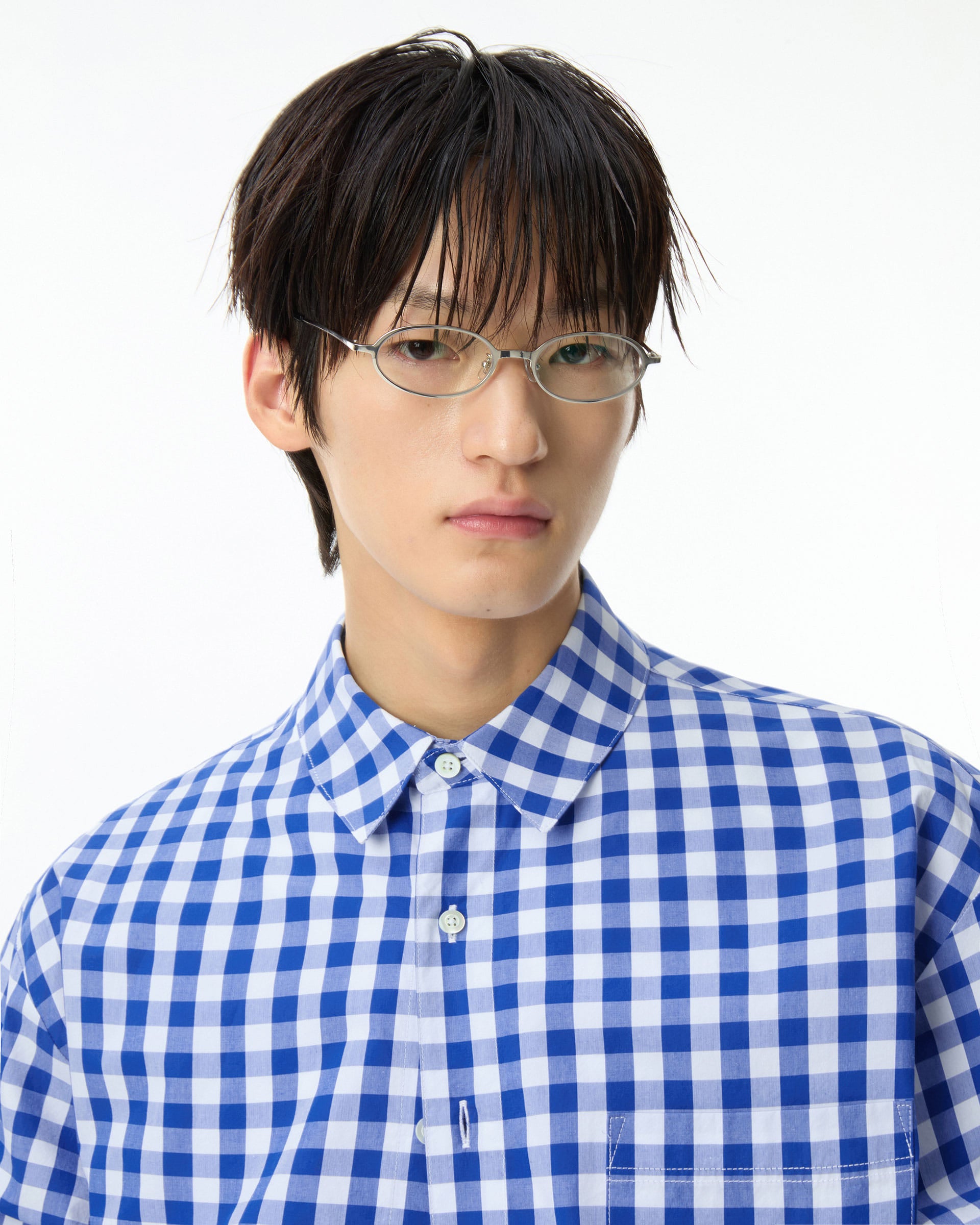 Ader Error - Sig; BL Tag shirt 03 (Z-Blue) product image 2 | TRAB K-Fashion Australia