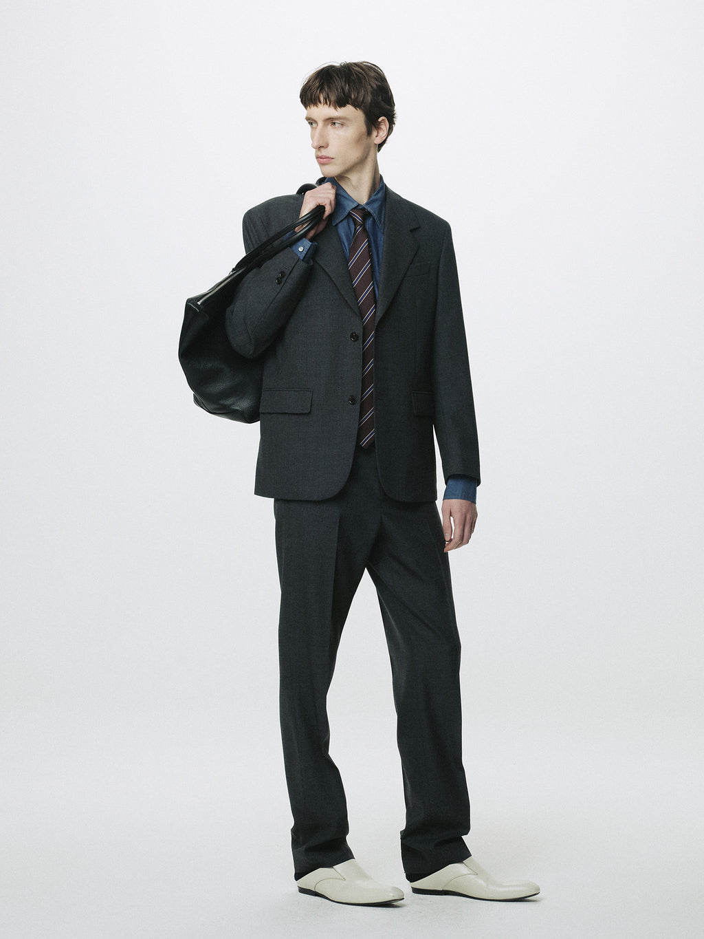 Tonywack - Signature Tailored Trousers (Grey) product image 4 | TRAB K-Fashion Australia