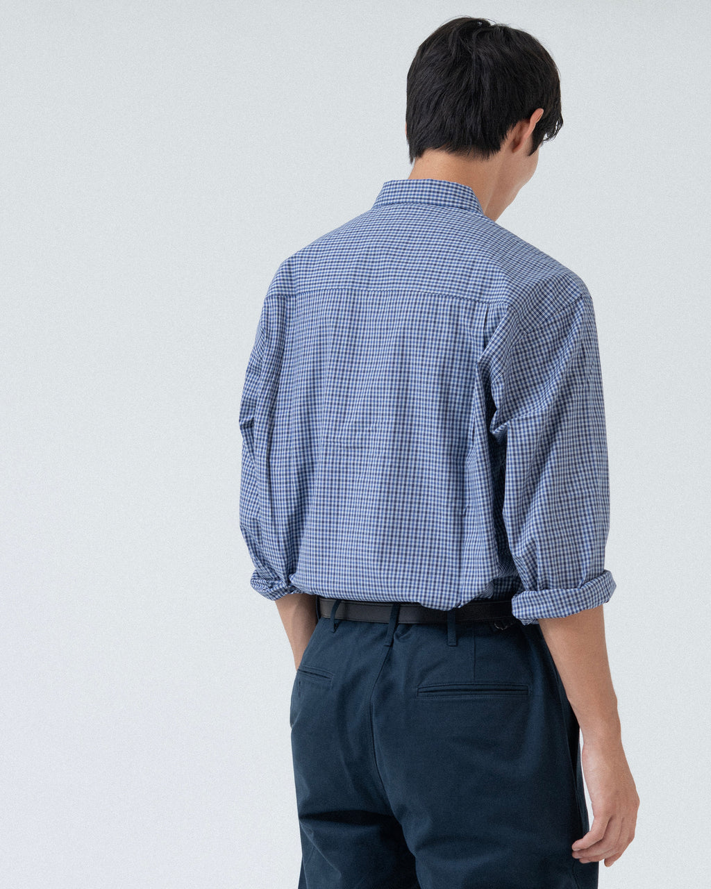Brownyard - Steady Shirt (Blue Check) product image 3 | TRAB K-Fashion Australia