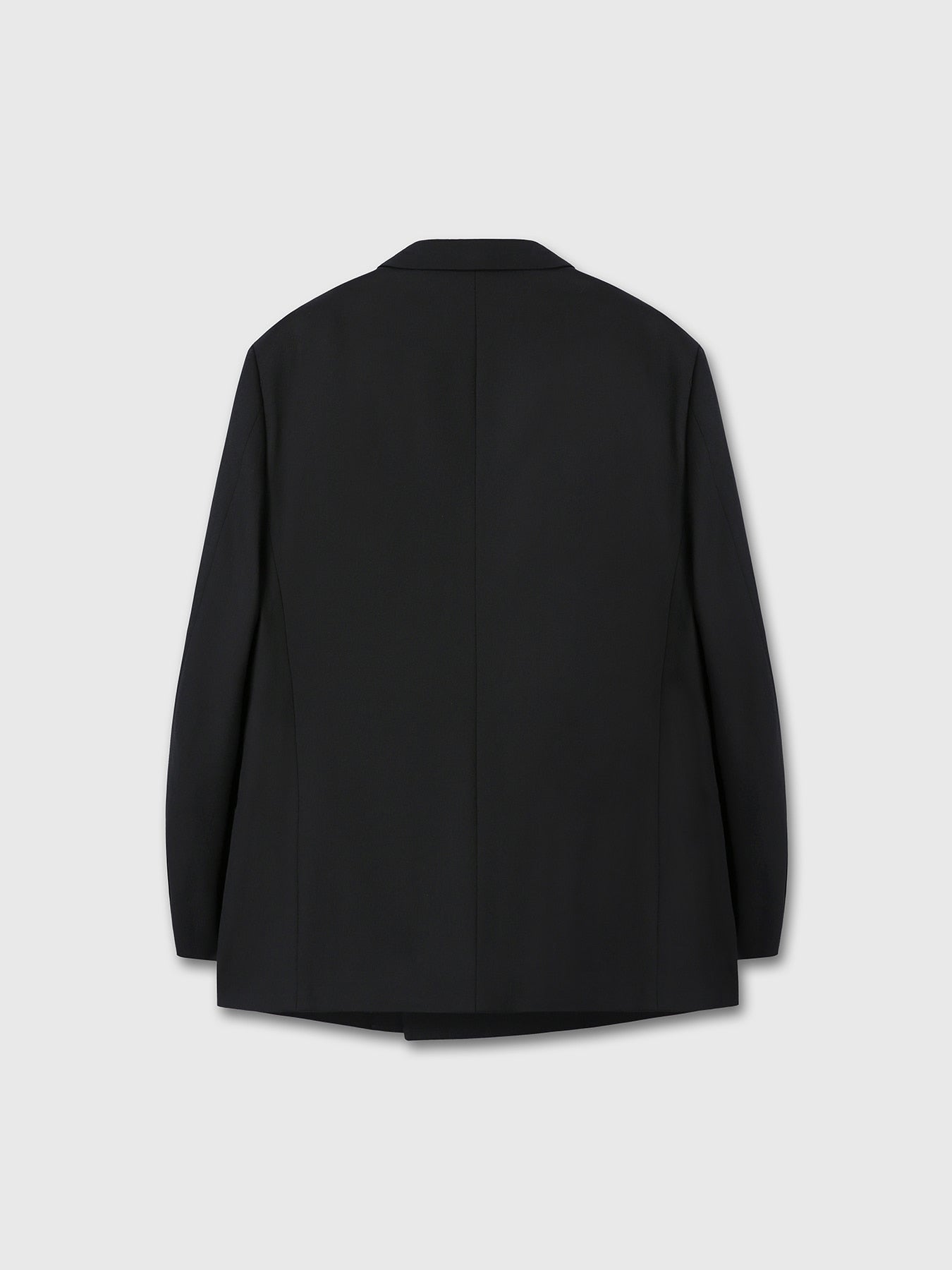 Tonywack - Wool Twill Double-Breasted Tailored Jacket (Black) product image 12 | TRAB K-Fashion Australia