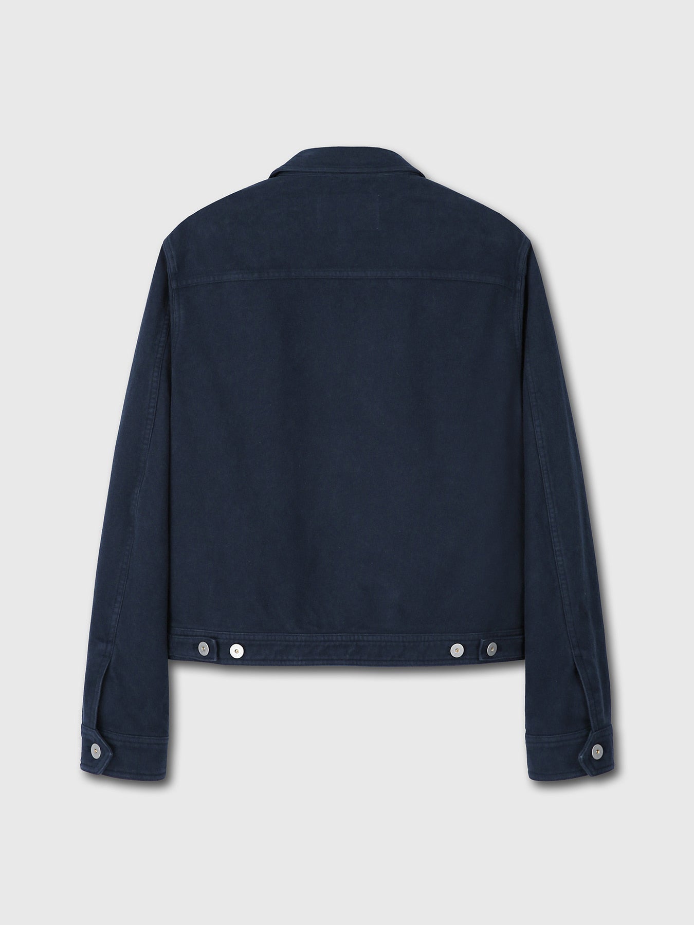 Tonywack - Moleskin Cotton Trucker Jacket (Navy) product image 8 | TRAB K-Fashion Australia