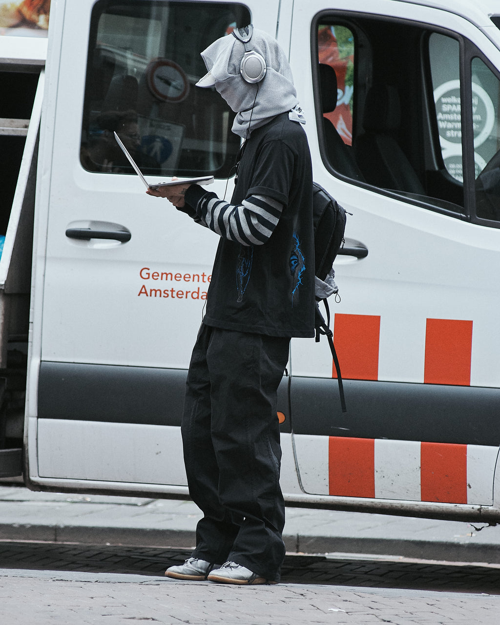 San San Gear - Fissure T-Shirt Black product image 7 | TRAB K-Fashion Australia