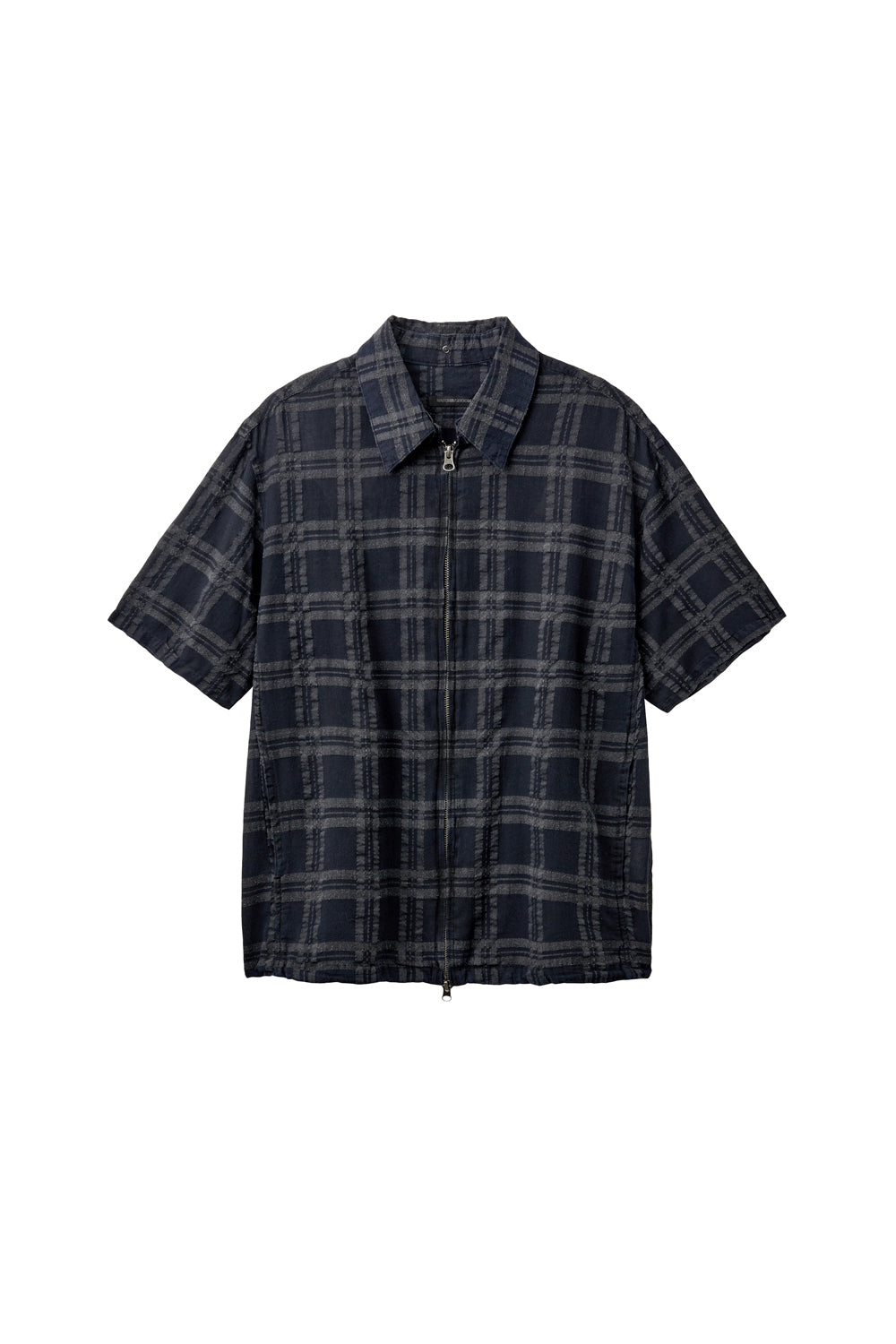 Hatchingroom - Shirket Over Dyed Check Dark (Navy) product image 1 | TRAB K-Fashion Australia