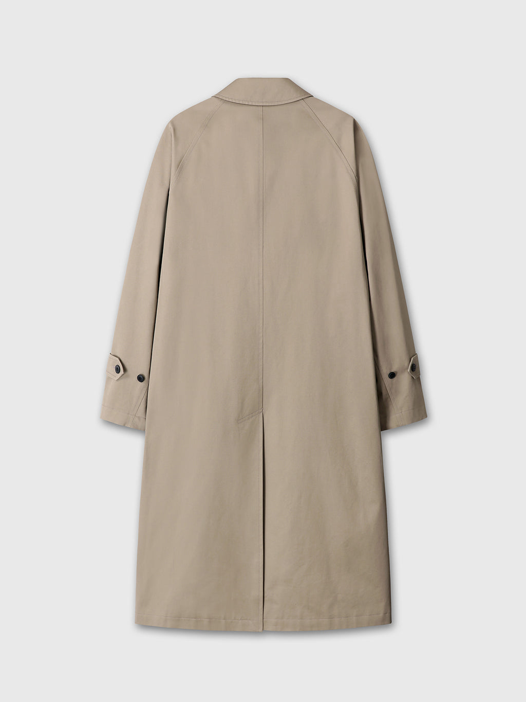 Tonywack - Cotton Drill Single-Breasted Overcoat (Beige) product image 10 | TRAB K-Fashion Australia