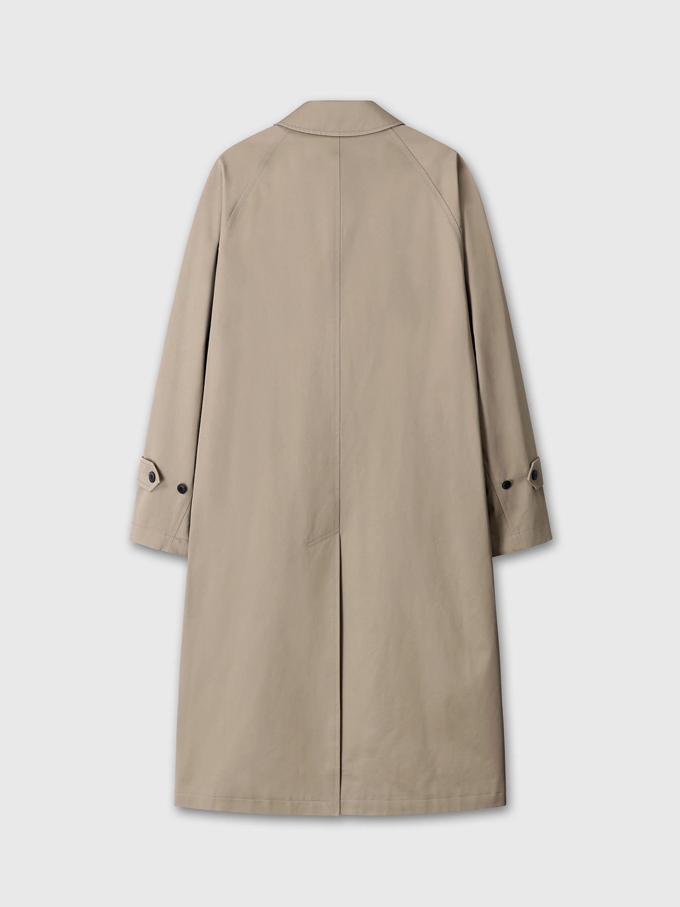 Tonywack - Cotton Drill Single-Breasted Overcoat (Beige) product image 10 | TRAB K-Fashion Australia