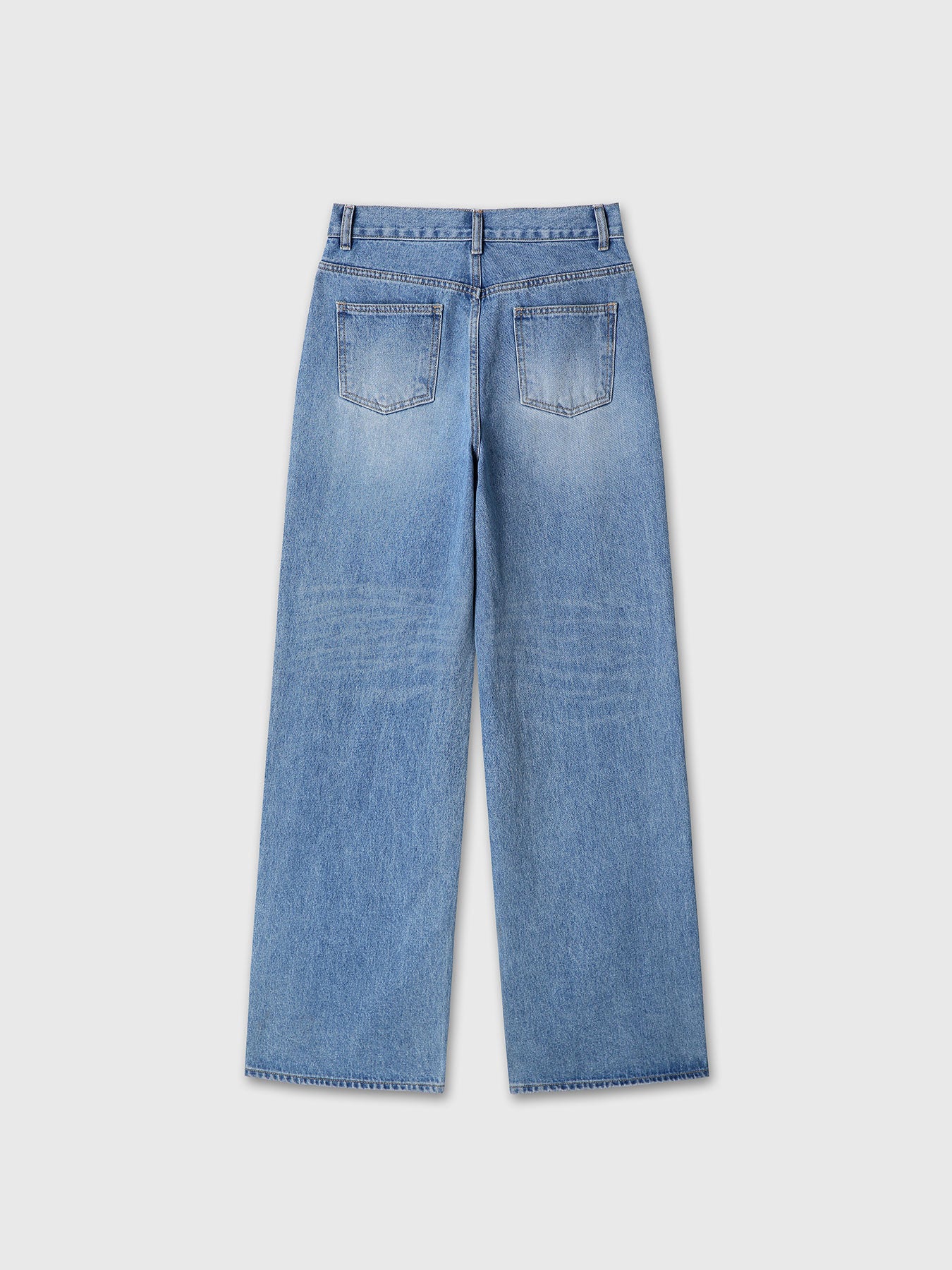 Tonywack - Wide-Leg Baggy Denim Jeans (Washed Blue) product image 8 | TRAB K-Fashion Australia
