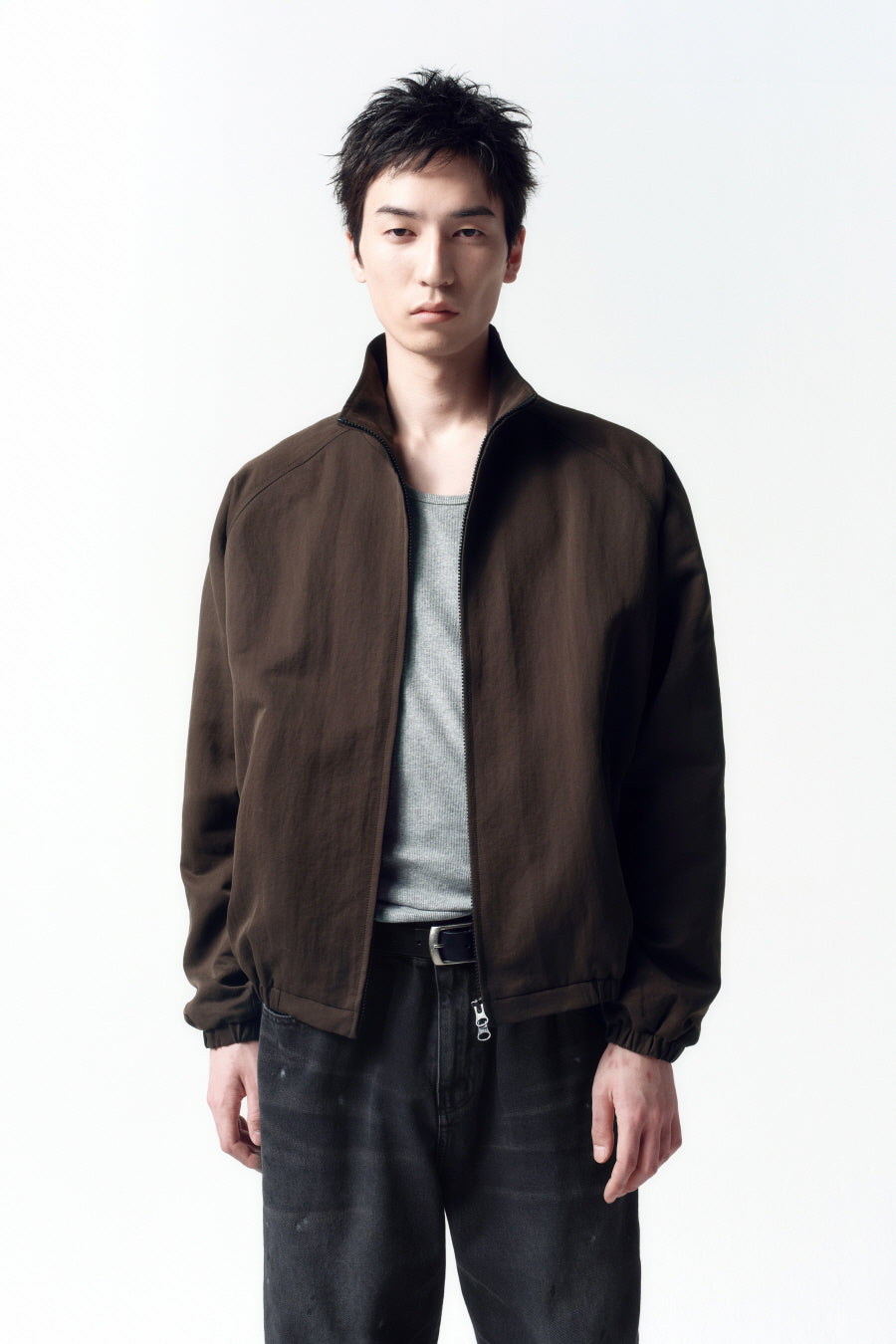 Insilence - Acid Raglan Blouson (Brown) product image 1 | TRAB K-Fashion Australia