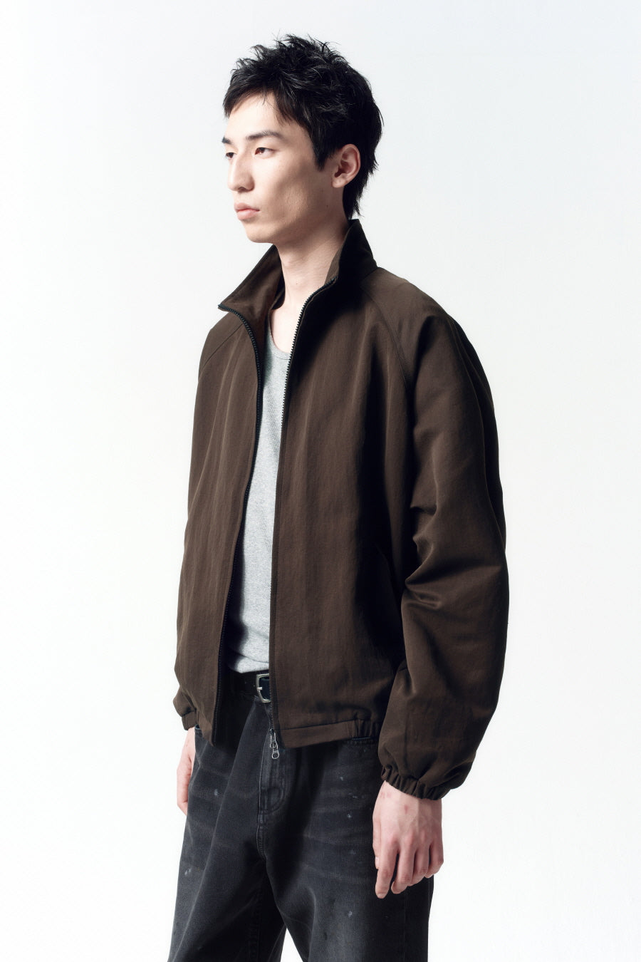 Insilence - Acid Raglan Blouson (Brown) product image 6 | TRAB K-Fashion Australia