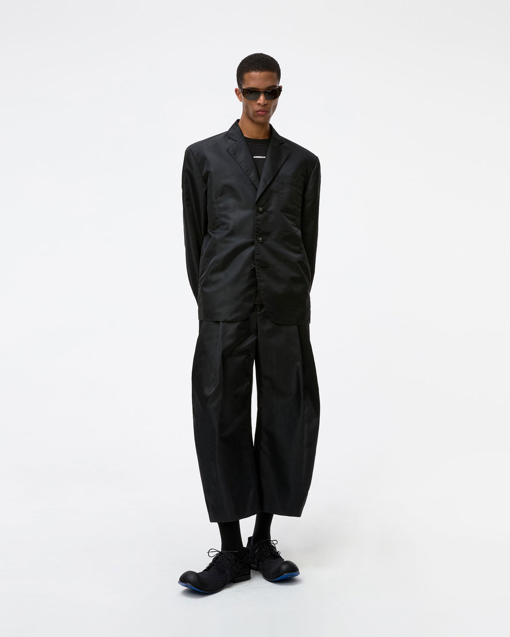 Ader Error - Nyl Blazer Product. 9 (Noir) product image 1 | TRAB K-Fashion Australia