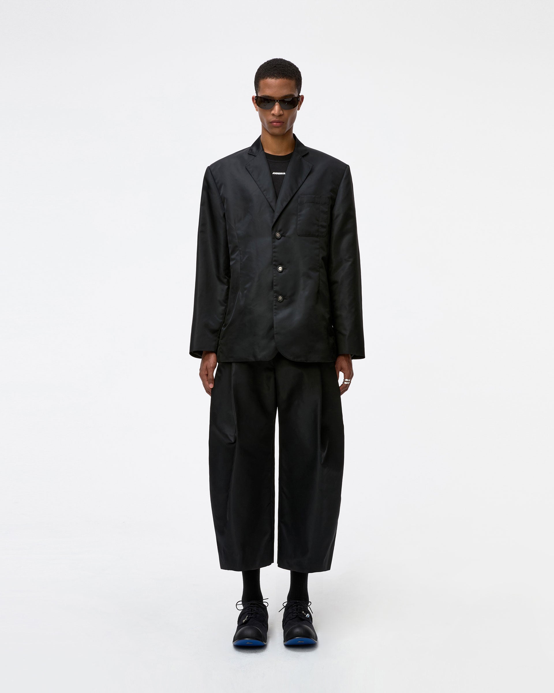Ader Error - Nyl Blazer Product. 9 (Noir) product image 2 | TRAB K-Fashion Australia