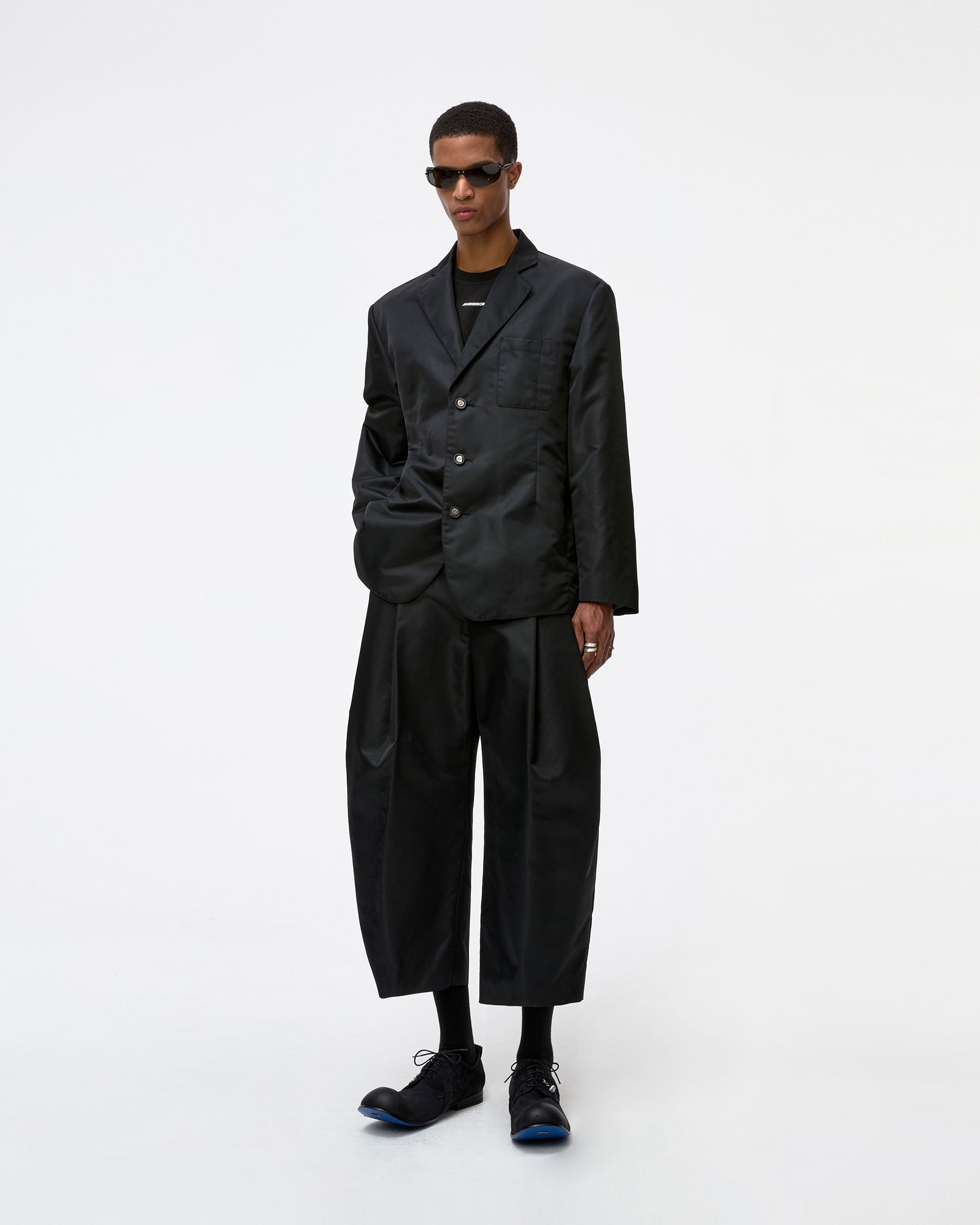 Ader Error - Nyl Blazer Product. 9 (Noir) product image 4 | TRAB K-Fashion Australia