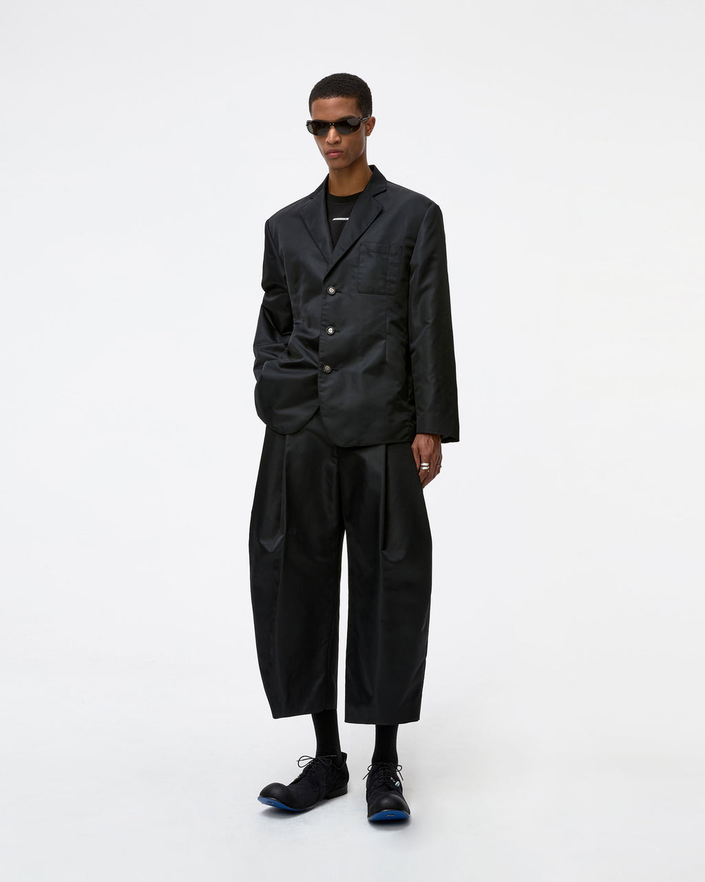 Ader Error - Nyl Blazer Product. 9 (Noir) product image 4 | TRAB K-Fashion Australia
